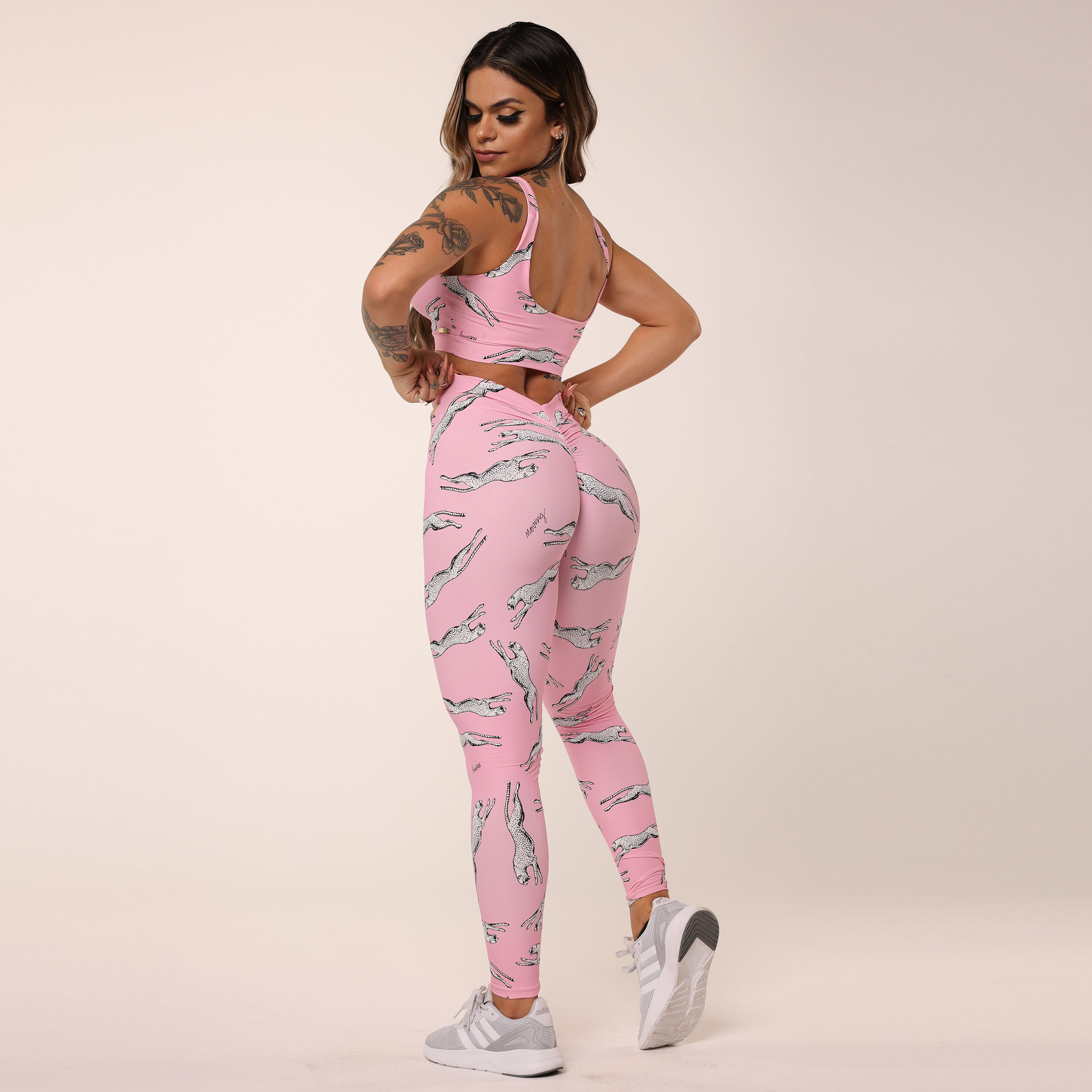 LEGGING PREPPY EMPINA BUMBUM CHEETAH EXCLUSIVA - Imagem 8