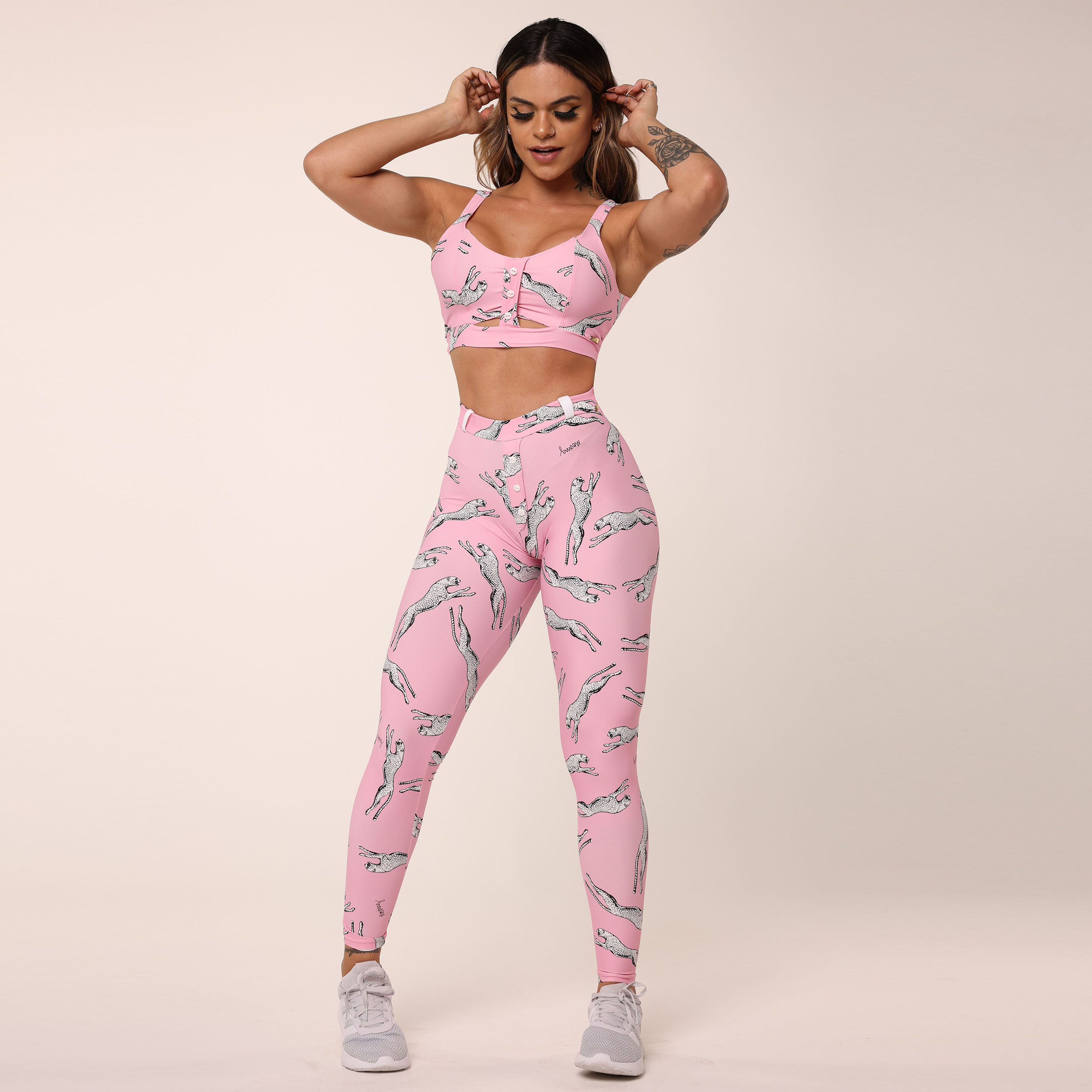 LEGGING PREPPY EMPINA BUMBUM CHEETAH EXCLUSIVA - Imagem 9