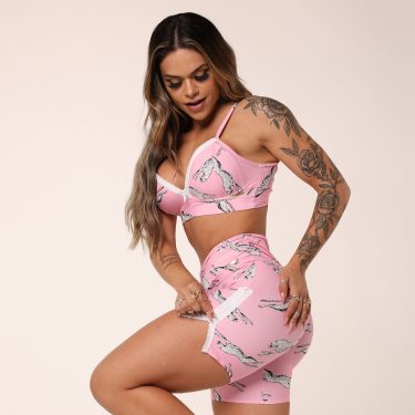 SHORT HYPE EMPINA BUMBUM CHEETAH EXCLUSIVO