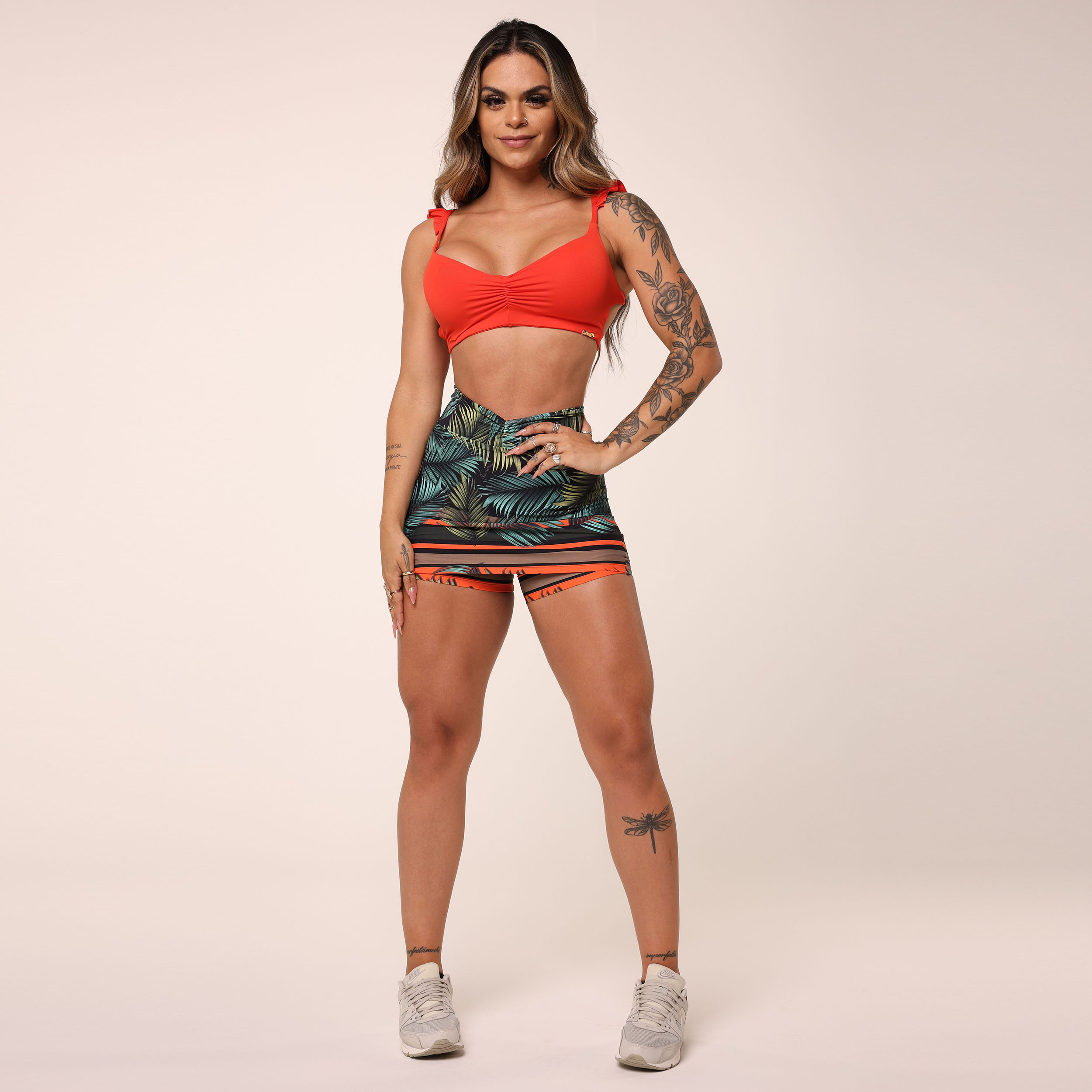 SHORT-SAIA FUNNY FLORA EXCLUSIVO - Imagem 11