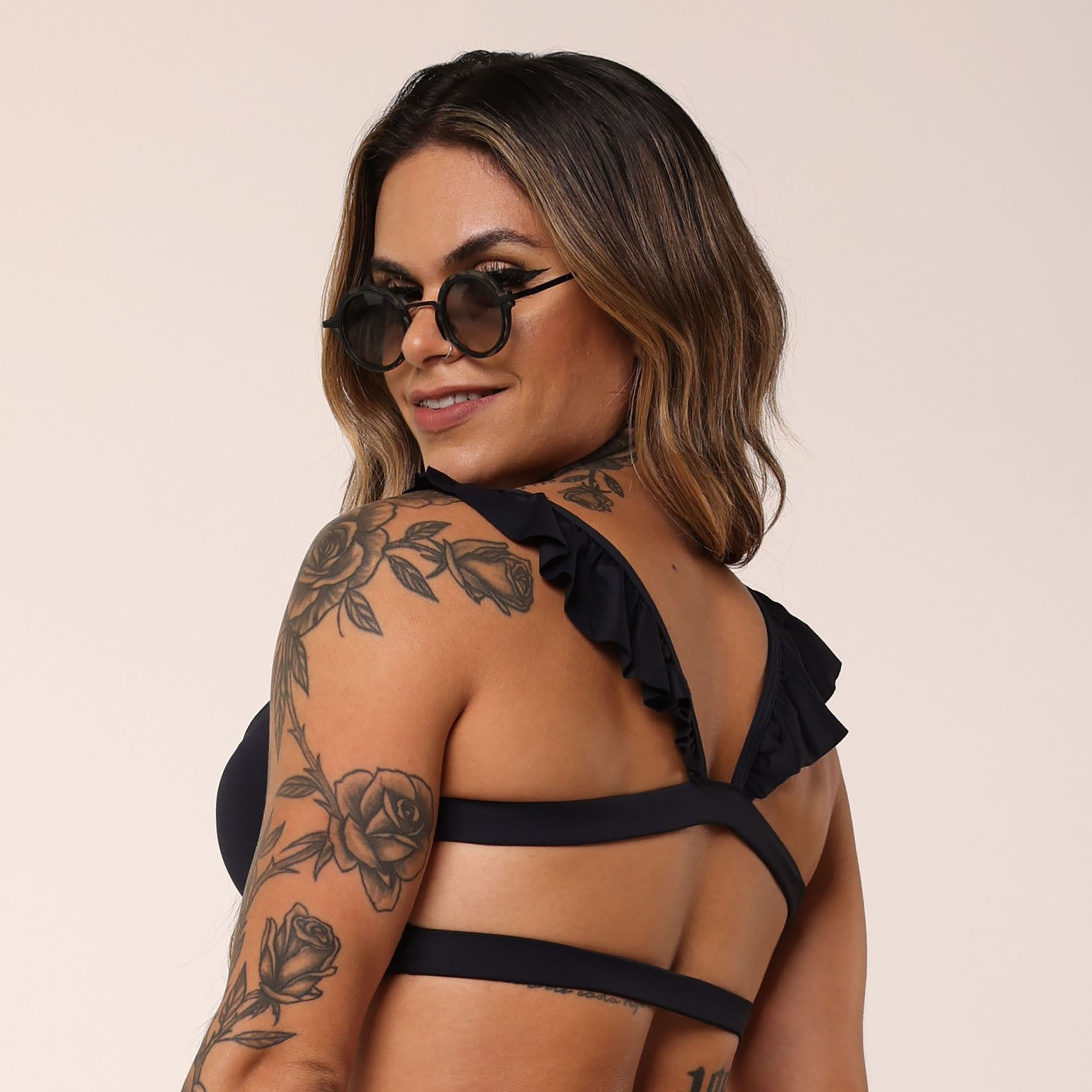 TOP BUTTERFLY PRETO - Imagem 3