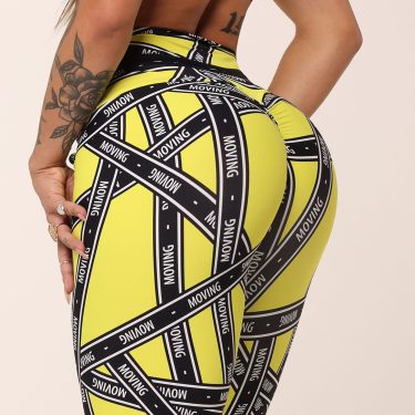 LEGGING EMPINA BUMBUM STRIP GOLD EXCLUSIVA