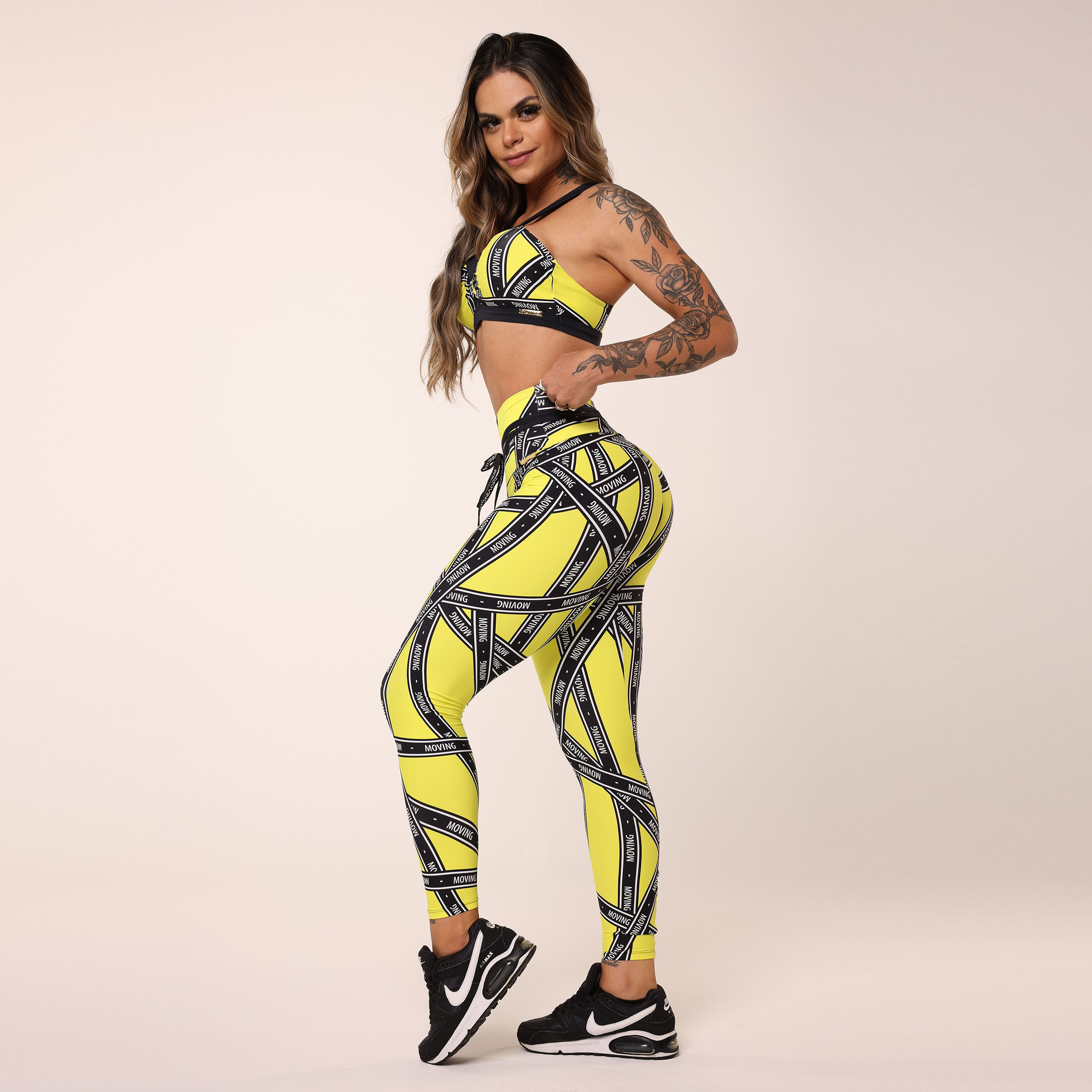 LEGGING EMPINA BUMBUM STRIP GOLD EXCLUSIVA - Imagem 10