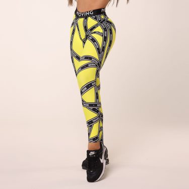 LEGGING ÉPIC COMUM STRIP GOLD EXCLUSIVA