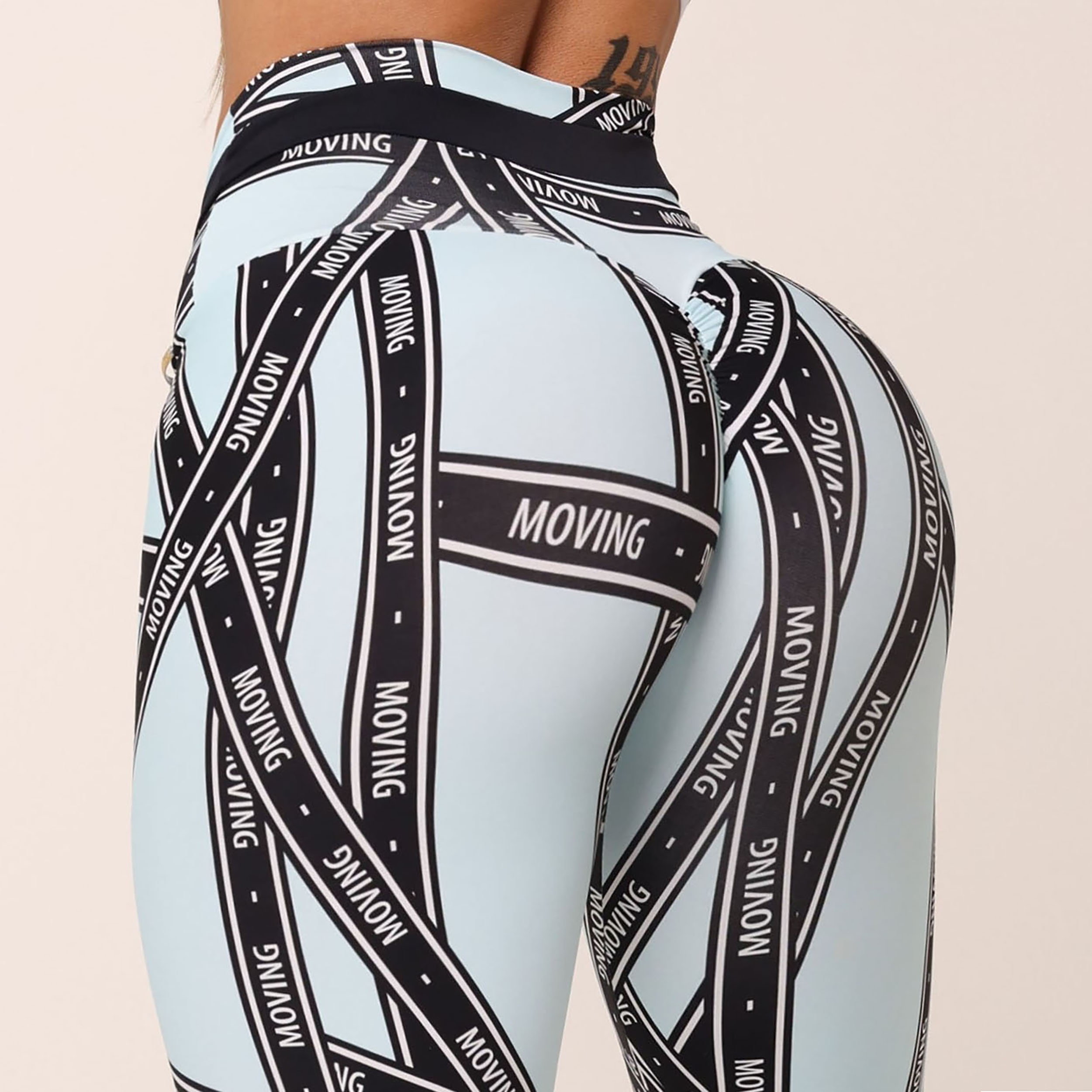 LEGGING STYLE EMPINA BUMBUM STRIP ICE EXCLUSIVA - Imagem 2