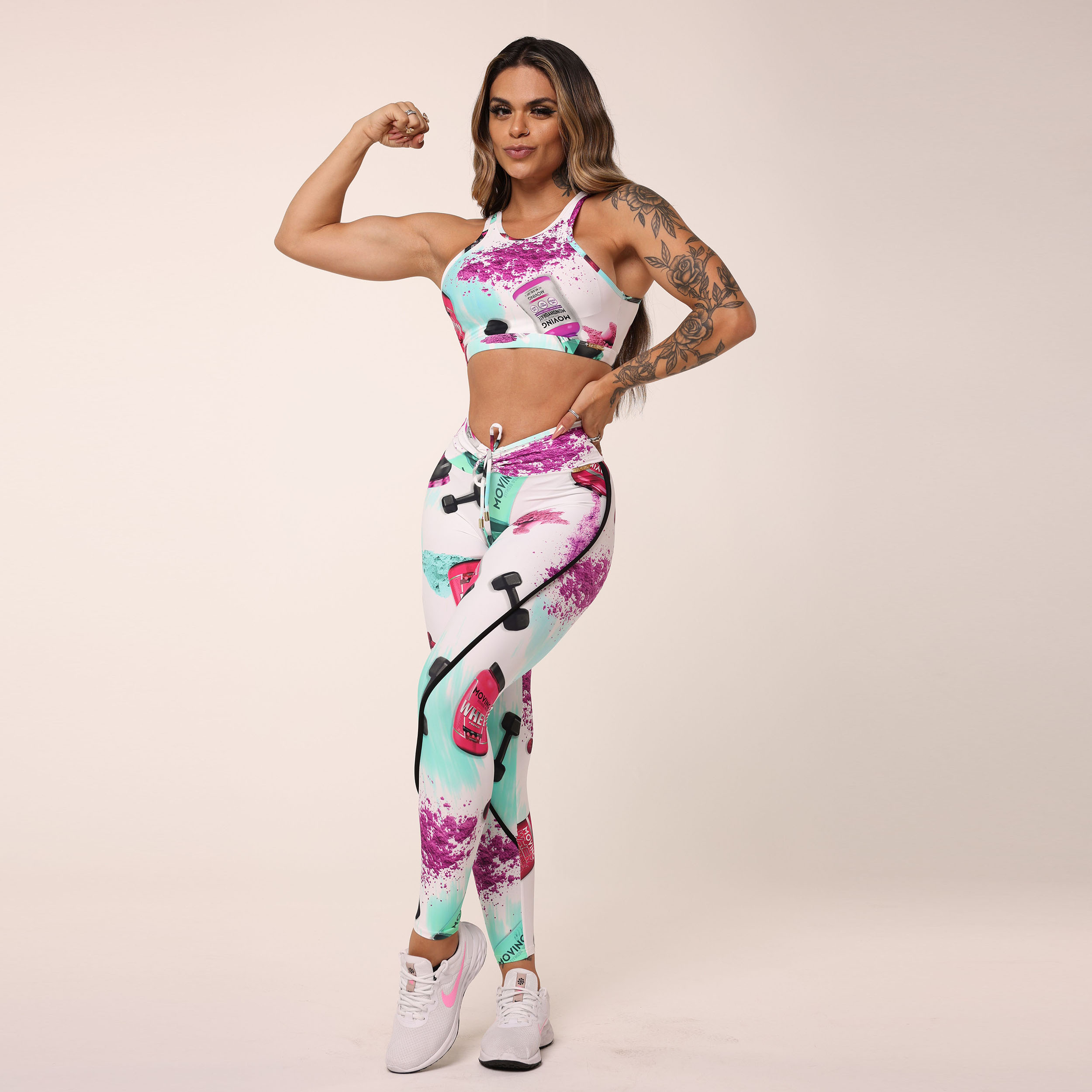 LEGGING RECORTE EMPINA BUMBUM WHEY PROTEIN EXCLUSIVA - Imagem 7