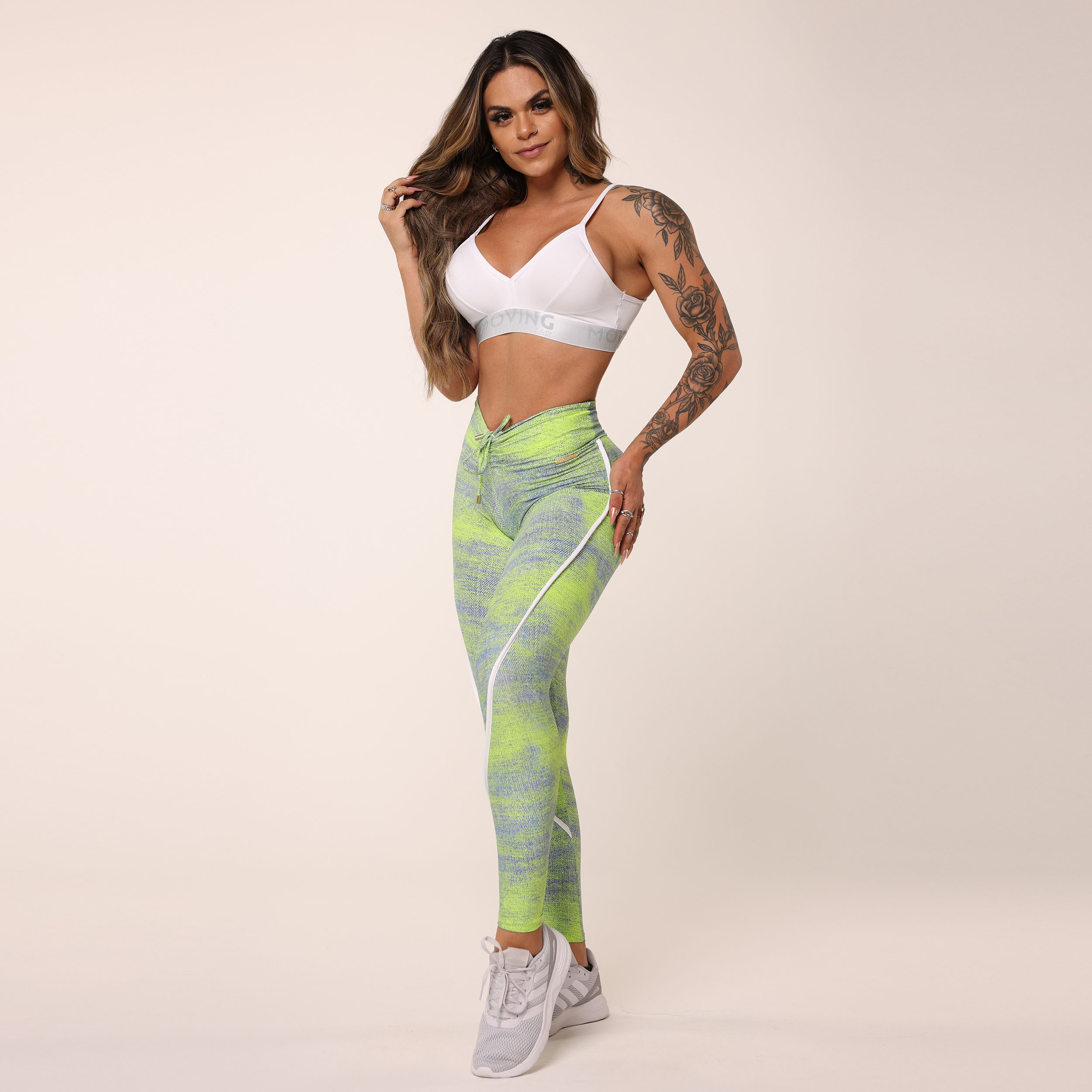 TOP MILANO BRANCO COM ELÁSTICO CINZA - Imagem 7