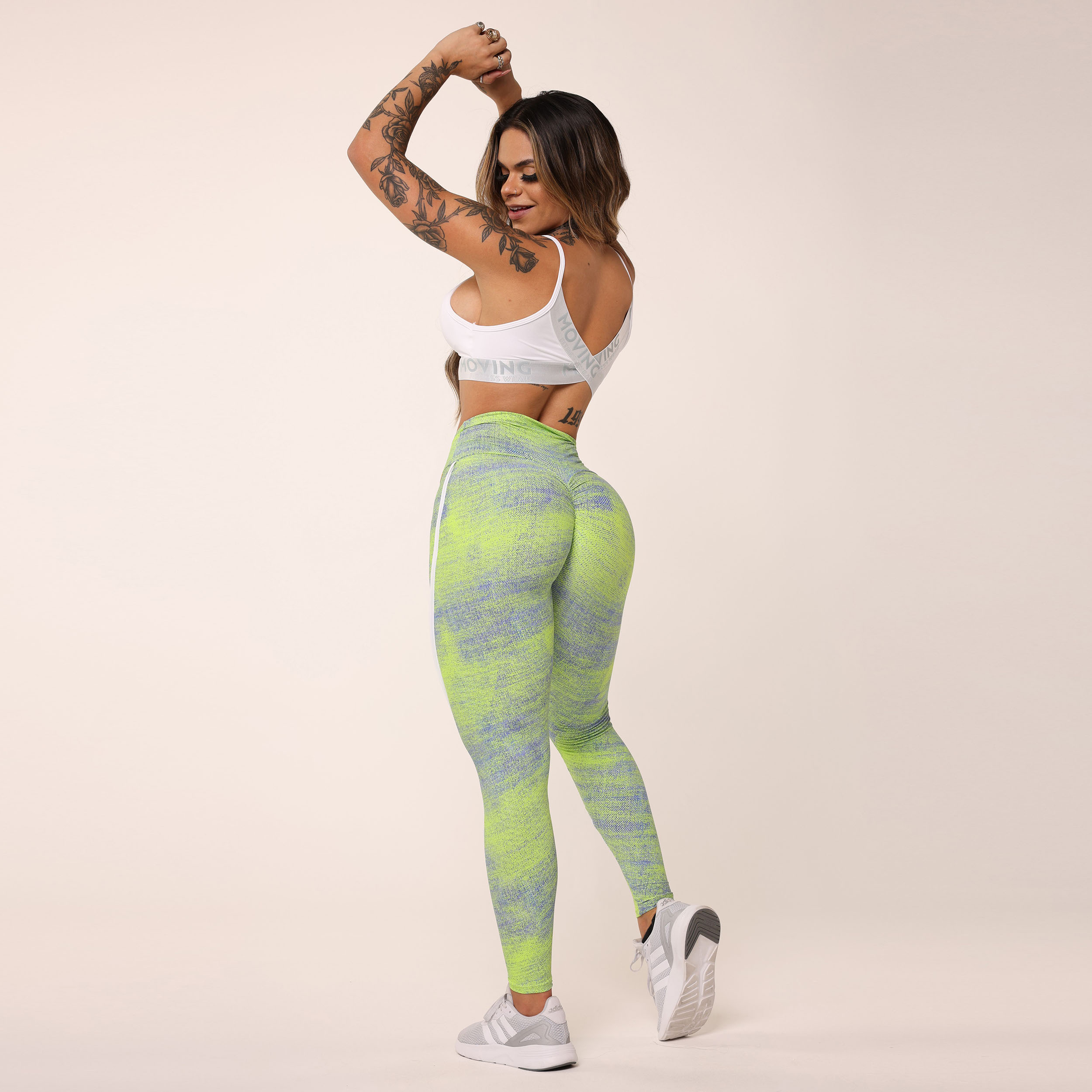 TOP MILANO BRANCO COM ELÁSTICO CINZA - Imagem 9