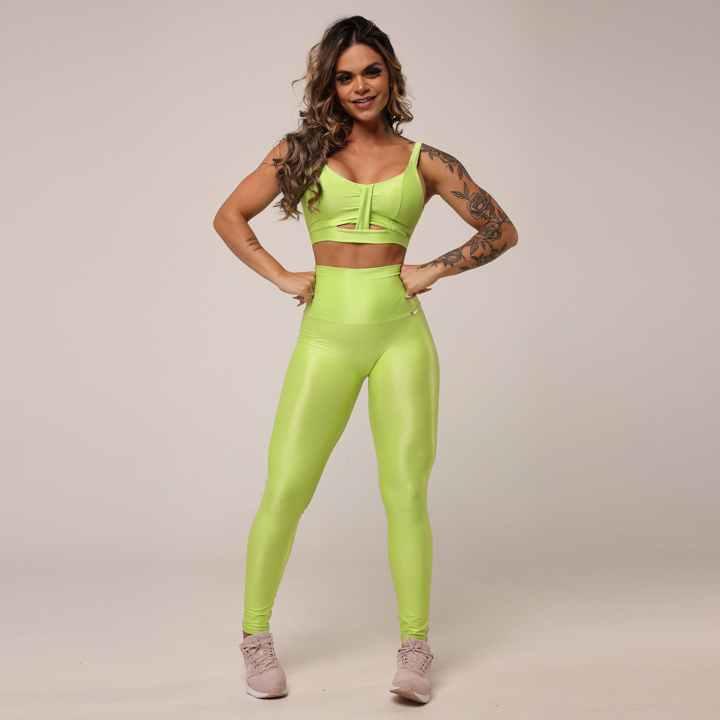 LEGGING CONFORT COMUM GLOSSY LIMA - Imagem 6