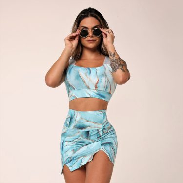 SHORT-SAIA SECRET GLOW OCEAN EXCLUSIVO