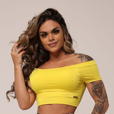 CROPPED CIGANINHA HONEY