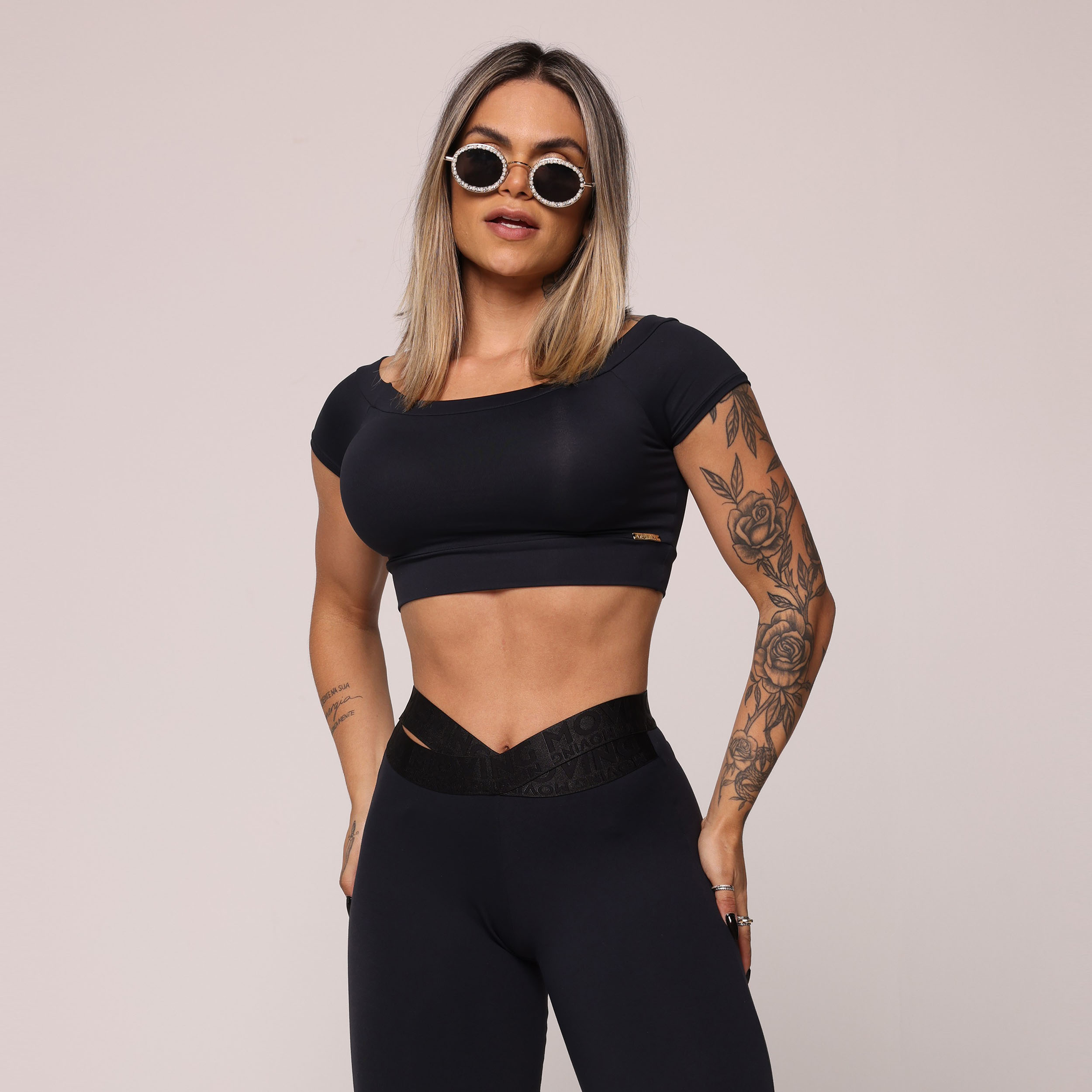 LEGGING HIT COMUM PRETA - Imagem 3