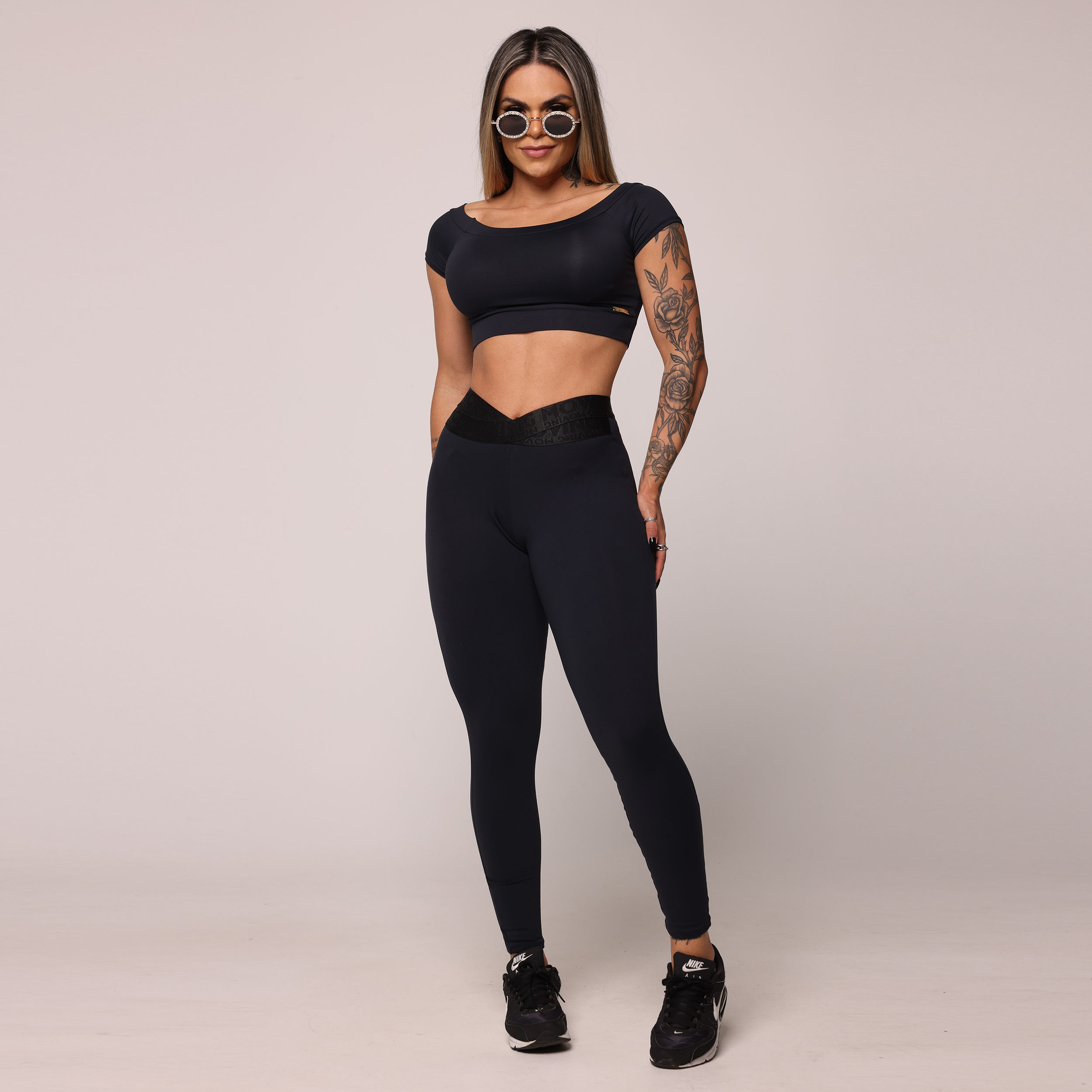 LEGGING HIT COMUM PRETA - Imagem 7