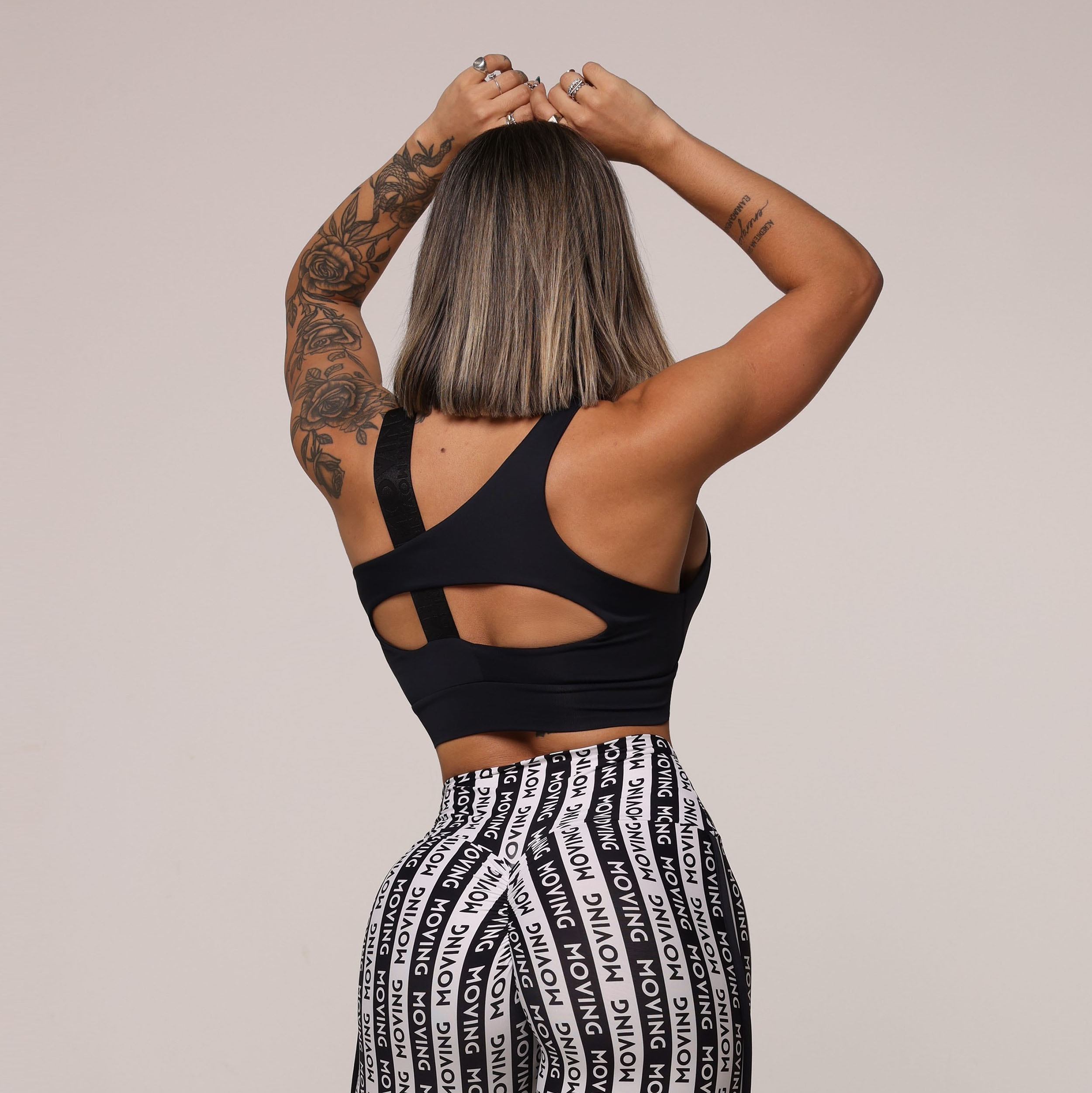 TOP VÊNUS PRETO COM ELÁSTICO PRETO ABSOLUTO - Imagem 4