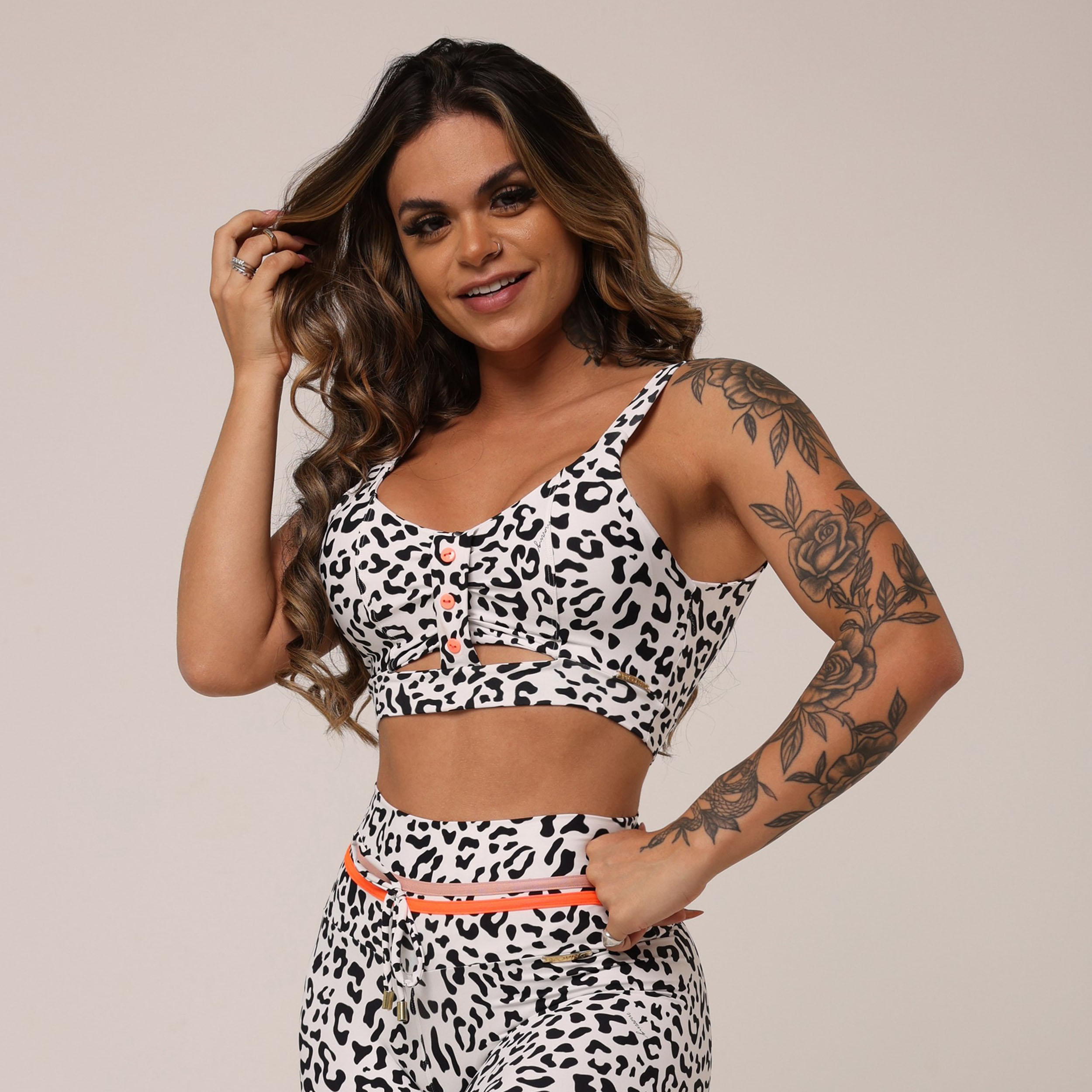 TOP PREPPY WHITE COAT EXCLUSIVO - Imagem 3