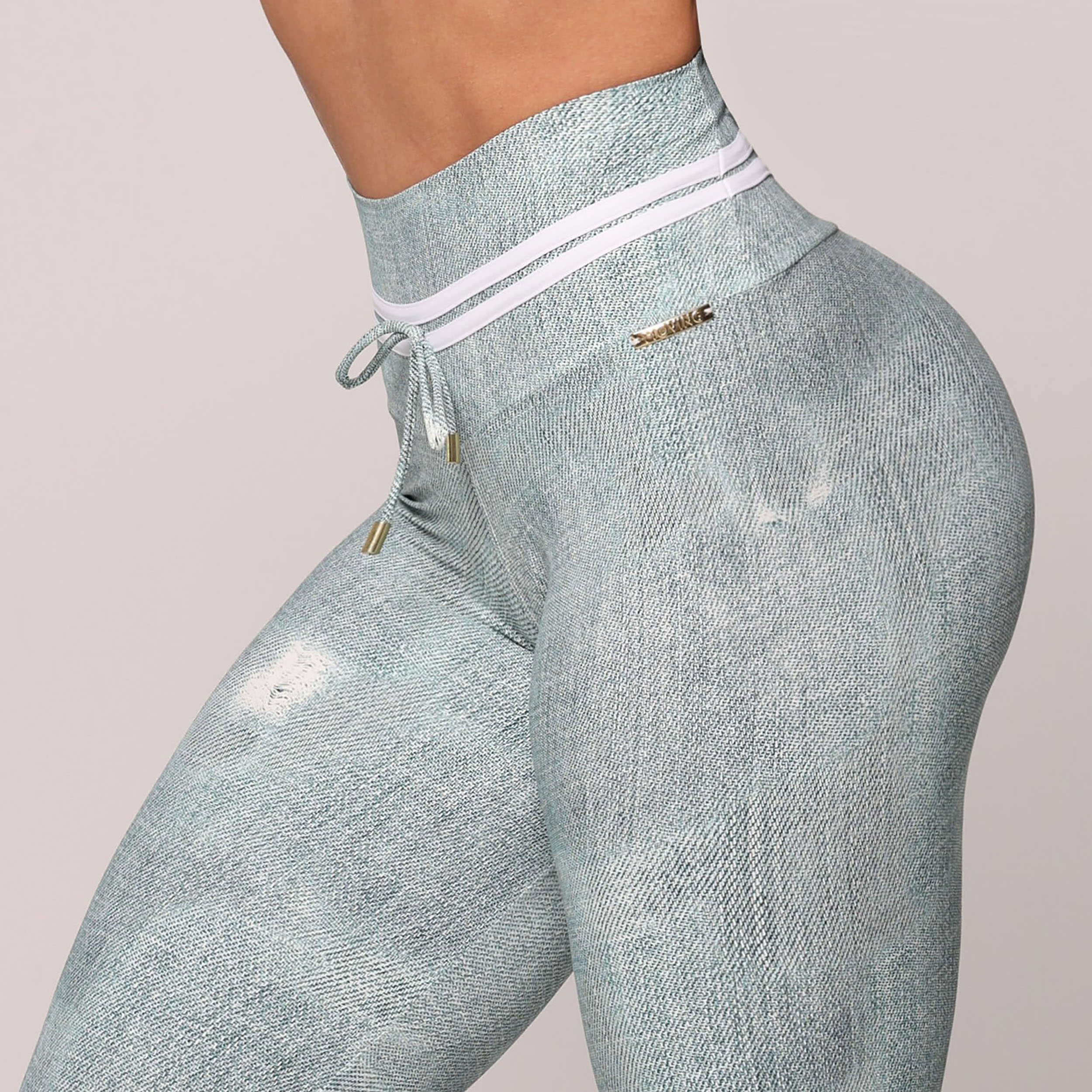 LEGGING COMUM FAKE JEANS EXCLUSIVA - Imagem 4