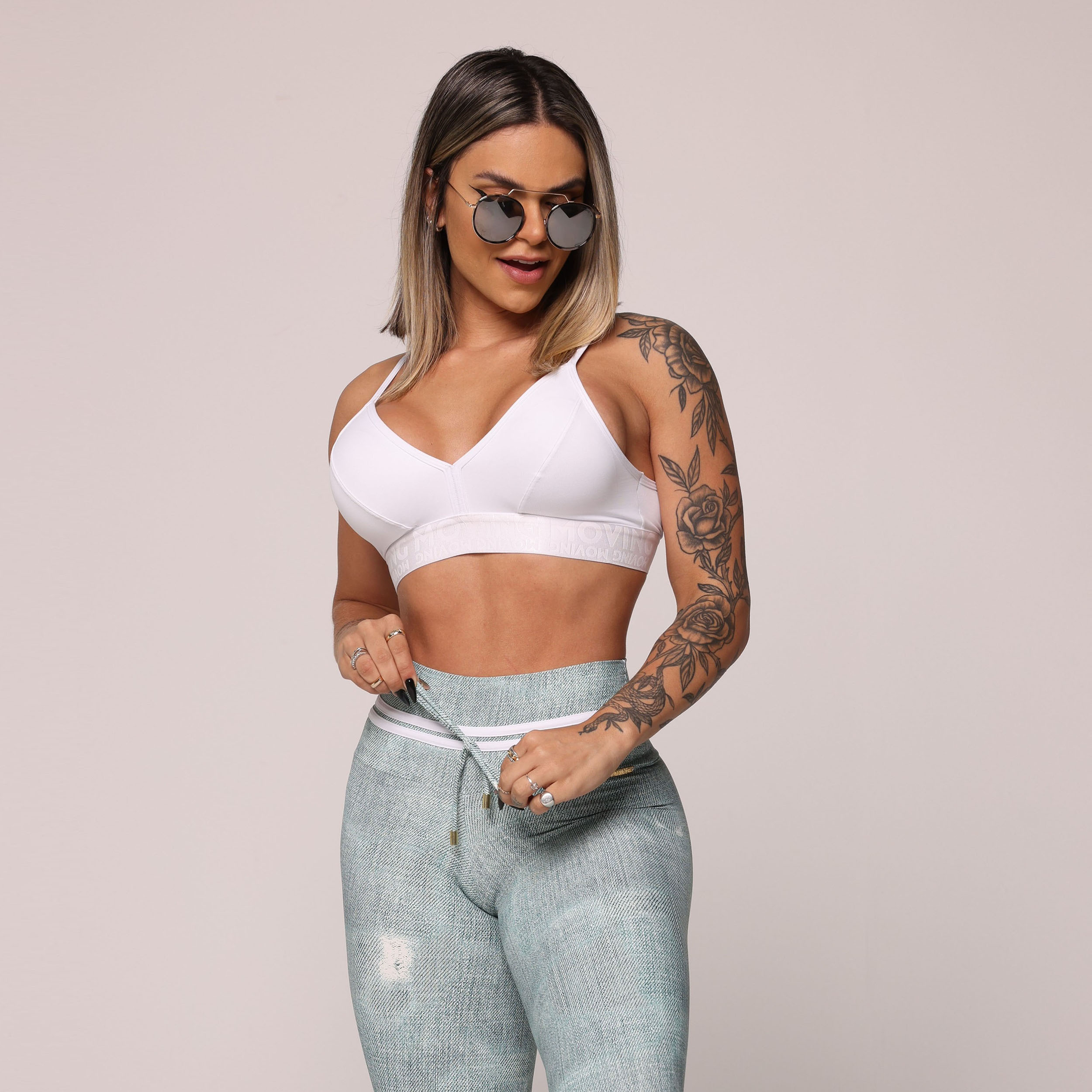 LEGGING COMUM FAKE JEANS EXCLUSIVA - Imagem 7