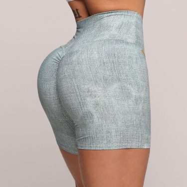 SHORT EMPINA BUMBUM FAKE JEANS EXCLUSIVO