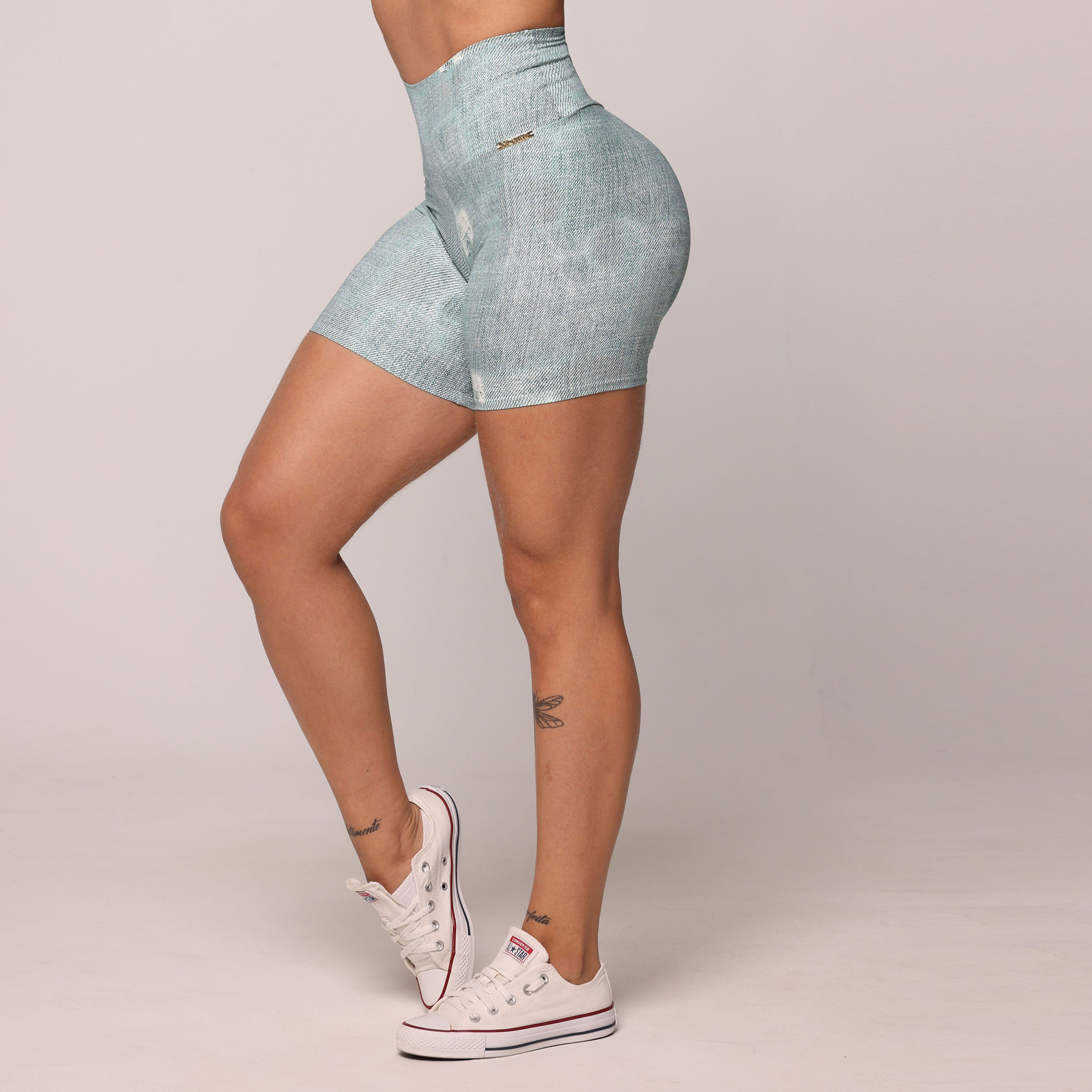 SHORT EMPINA BUMBUM FAKE JEANS EXCLUSIVO - Imagem 2