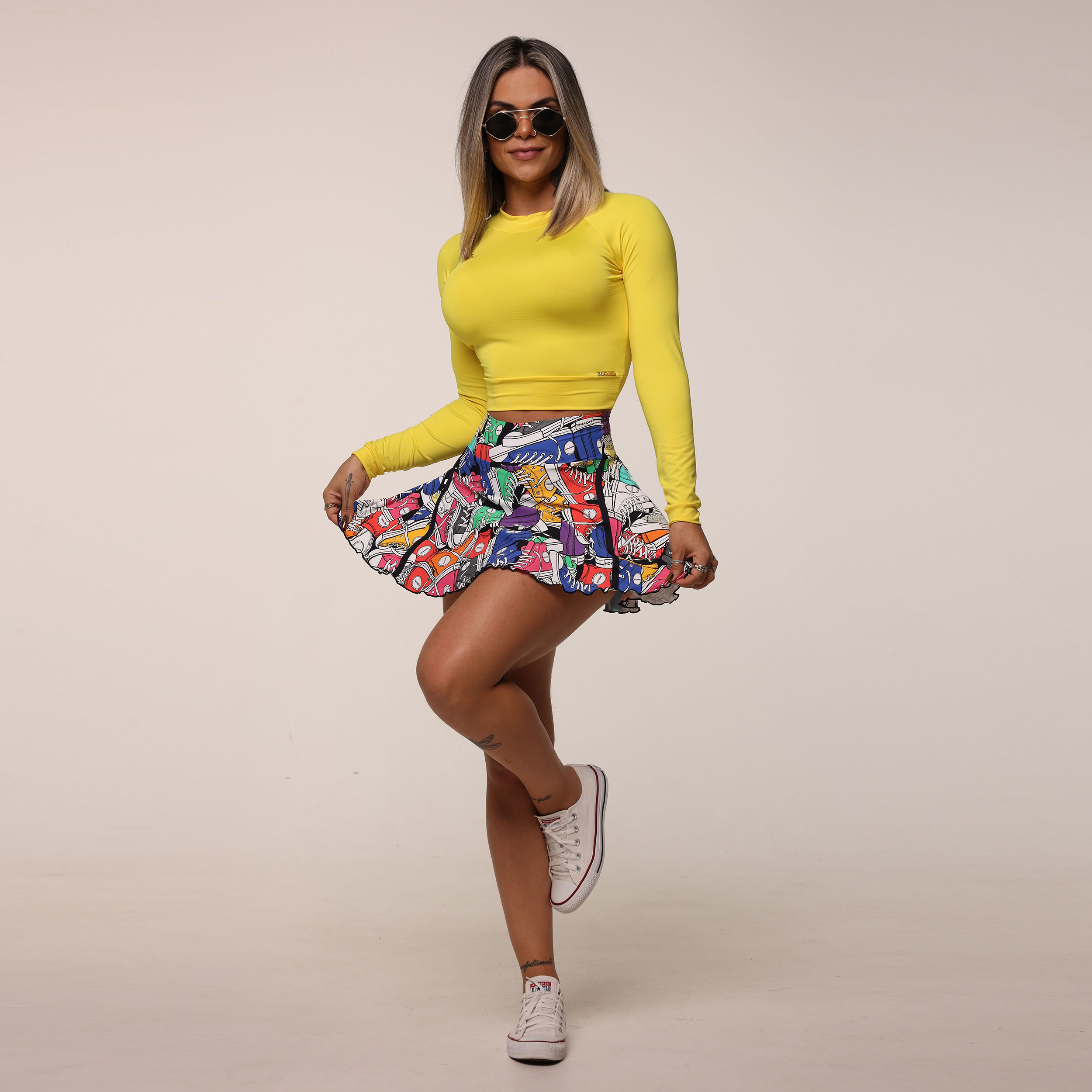 CROPPED CARMEL MANGA LONGA HONEY - Imagem 3