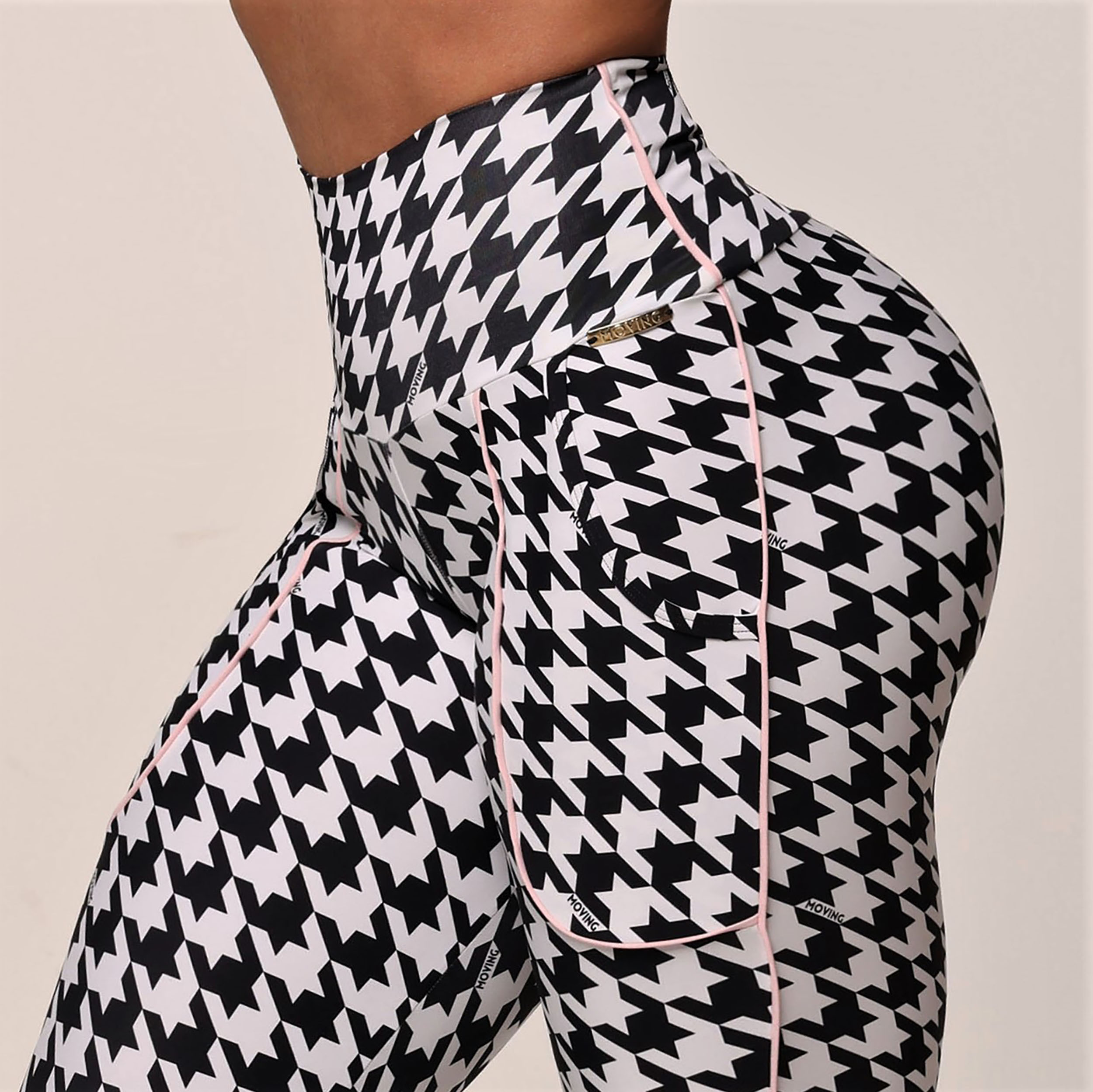 LEGGING CELULAR EMPINA BUMBUM PIED DE POULE EXCLUSIVA - Imagem 5