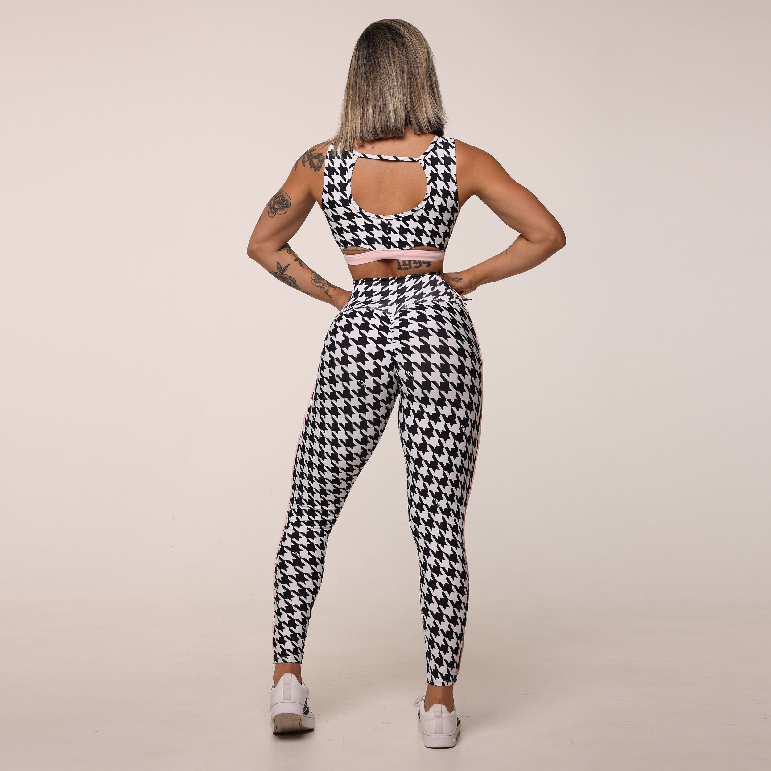 LEGGING CELULAR EMPINA BUMBUM PIED DE POULE EXCLUSIVA - Imagem 9