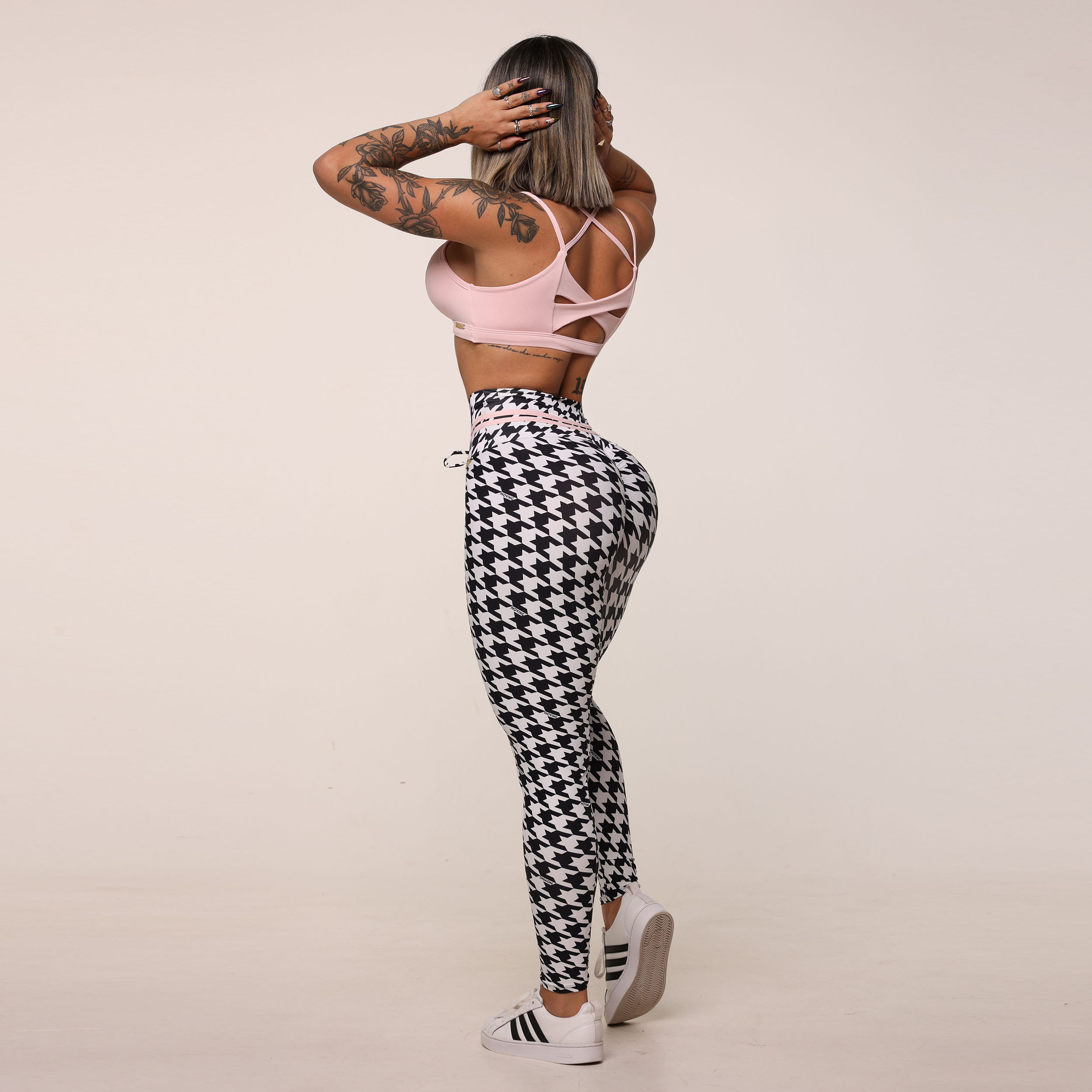 LEGGING EMPINA BUMBUM PIED DE POULE EXCLUSIVA - Imagem 6