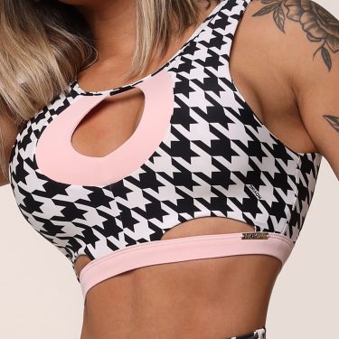 TOP GÊNOVA PIED DE POULE EXCLUSIVO