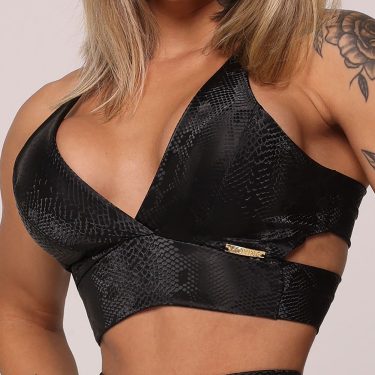 TOP NÁPOLI COURO SINTÉTICO SNAKE