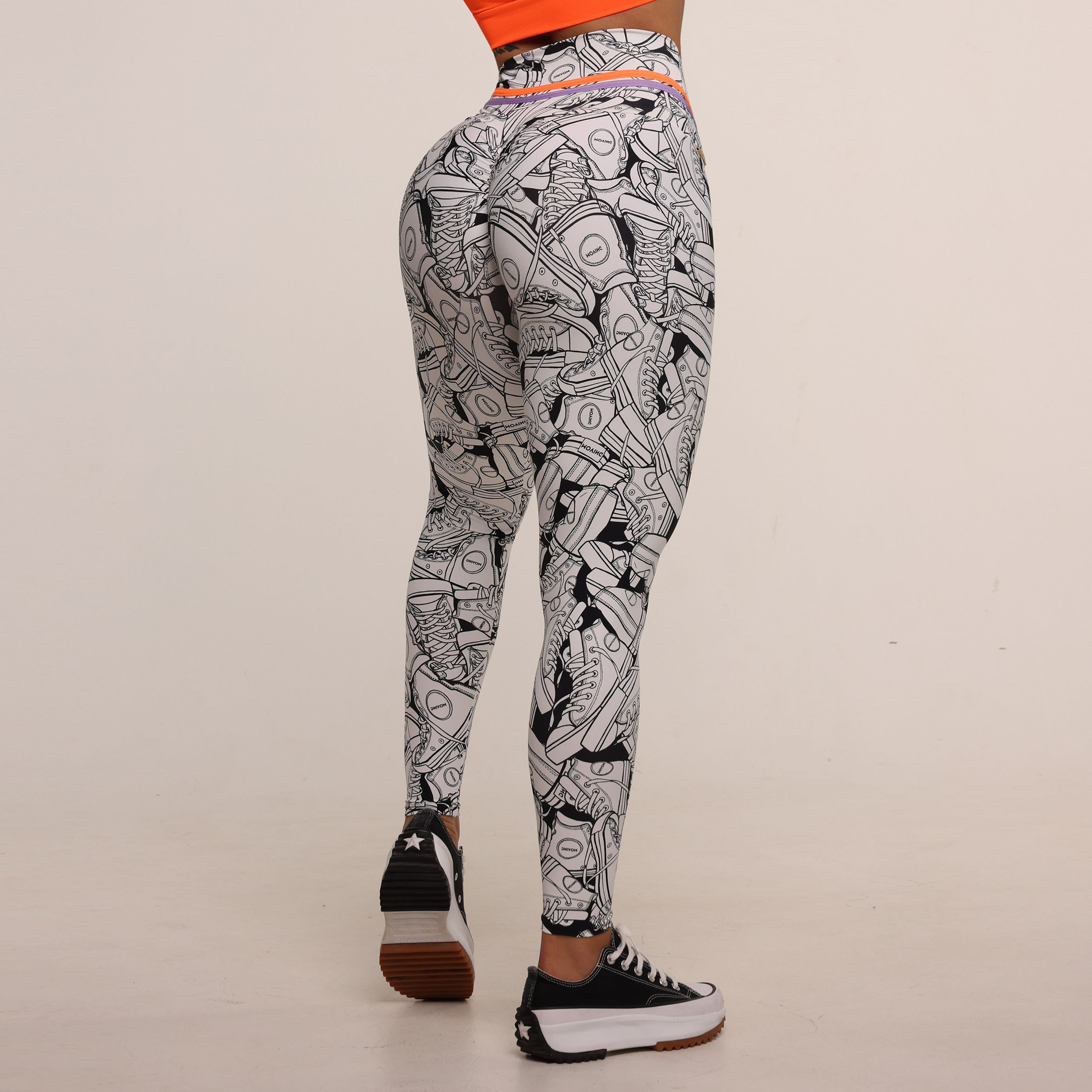 LEGGING EMPINA BUMBUM SNEAKERS WHITE EXCLUSIVA - Imagem 3