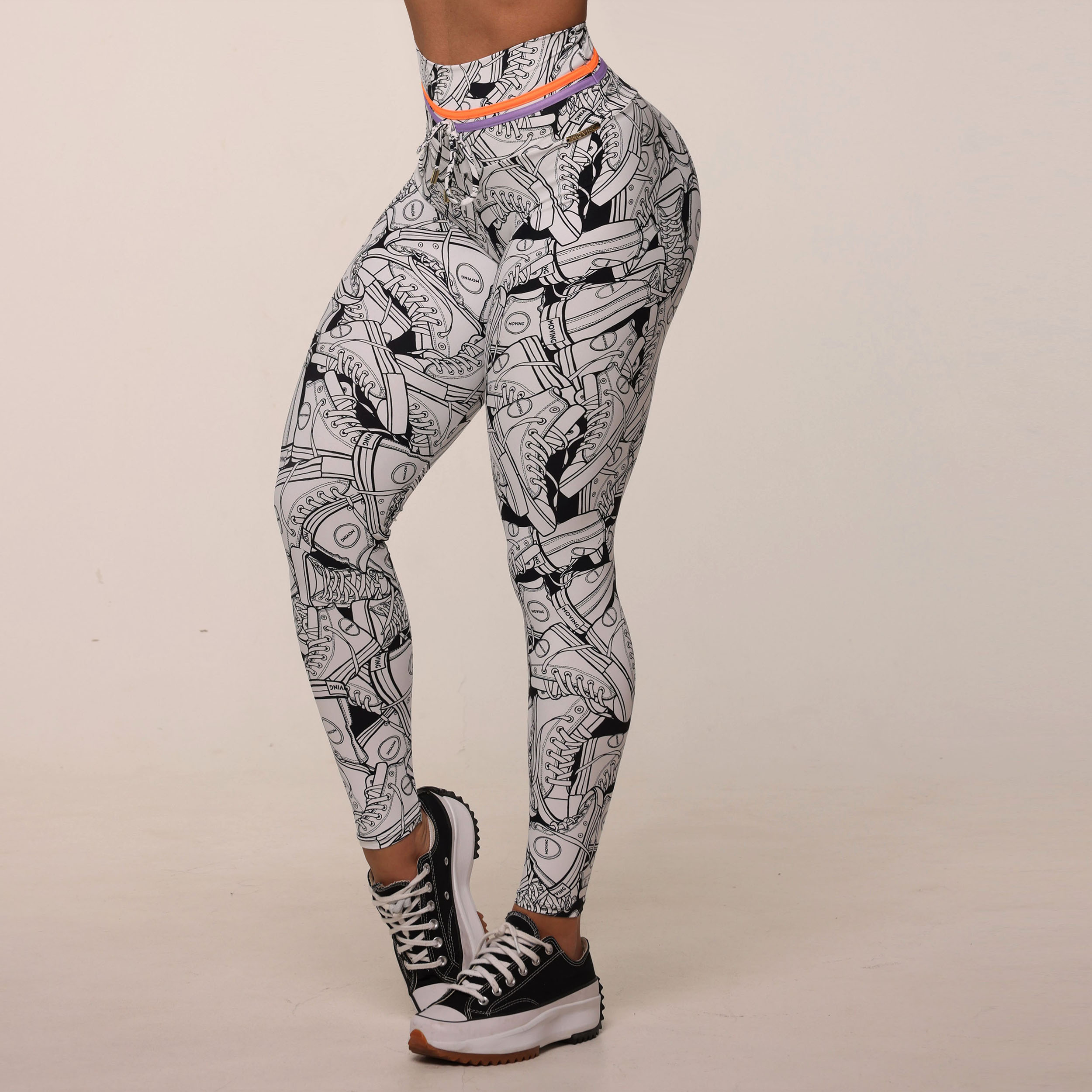 LEGGING EMPINA BUMBUM SNEAKERS WHITE EXCLUSIVA - Imagem 4