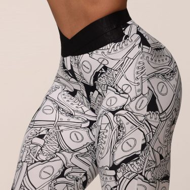 LEGGING HIT COMUM SNEAKERS WHITE EXCLUSIVA