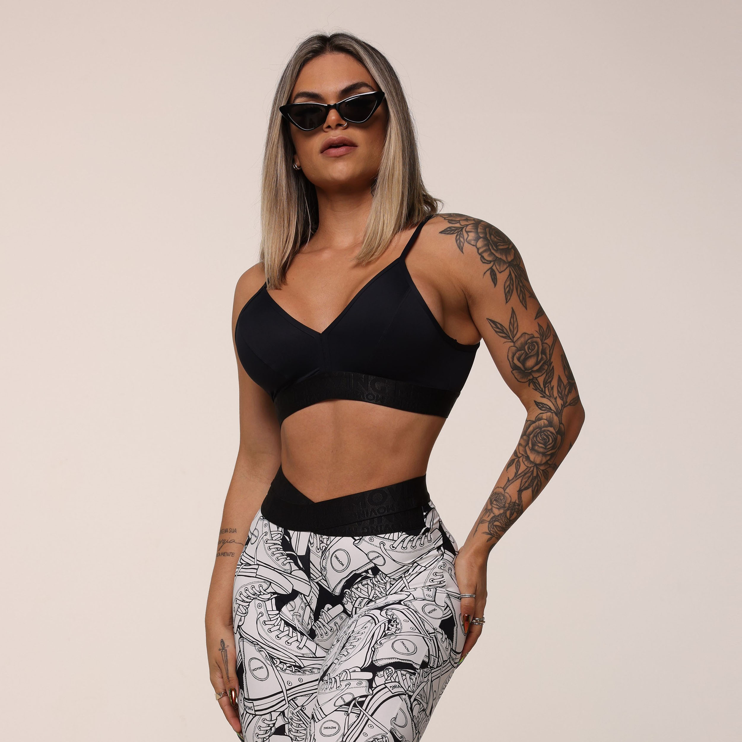 LEGGING HIT COMUM SNEAKERS WHITE EXCLUSIVA - Imagem 3