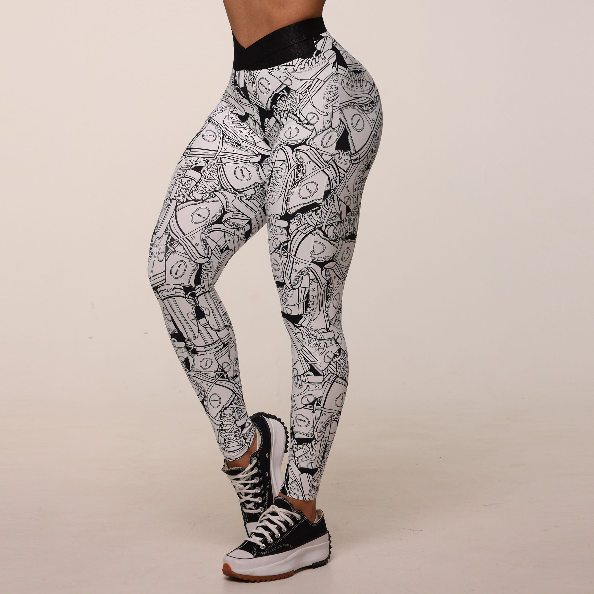 LEGGING HIT COMUM SNEAKERS WHITE EXCLUSIVA - Imagem 4