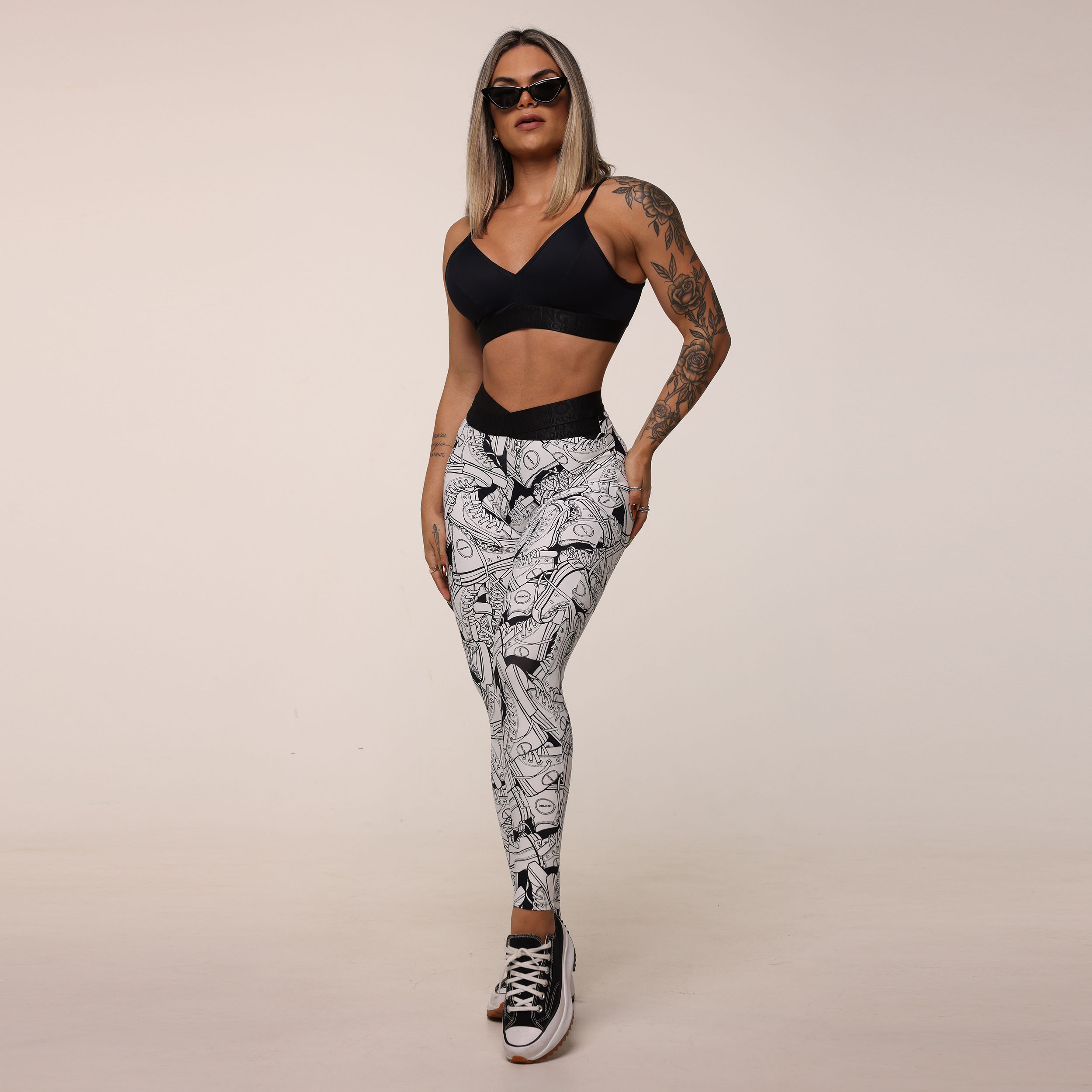 LEGGING HIT COMUM SNEAKERS WHITE EXCLUSIVA - Imagem 8