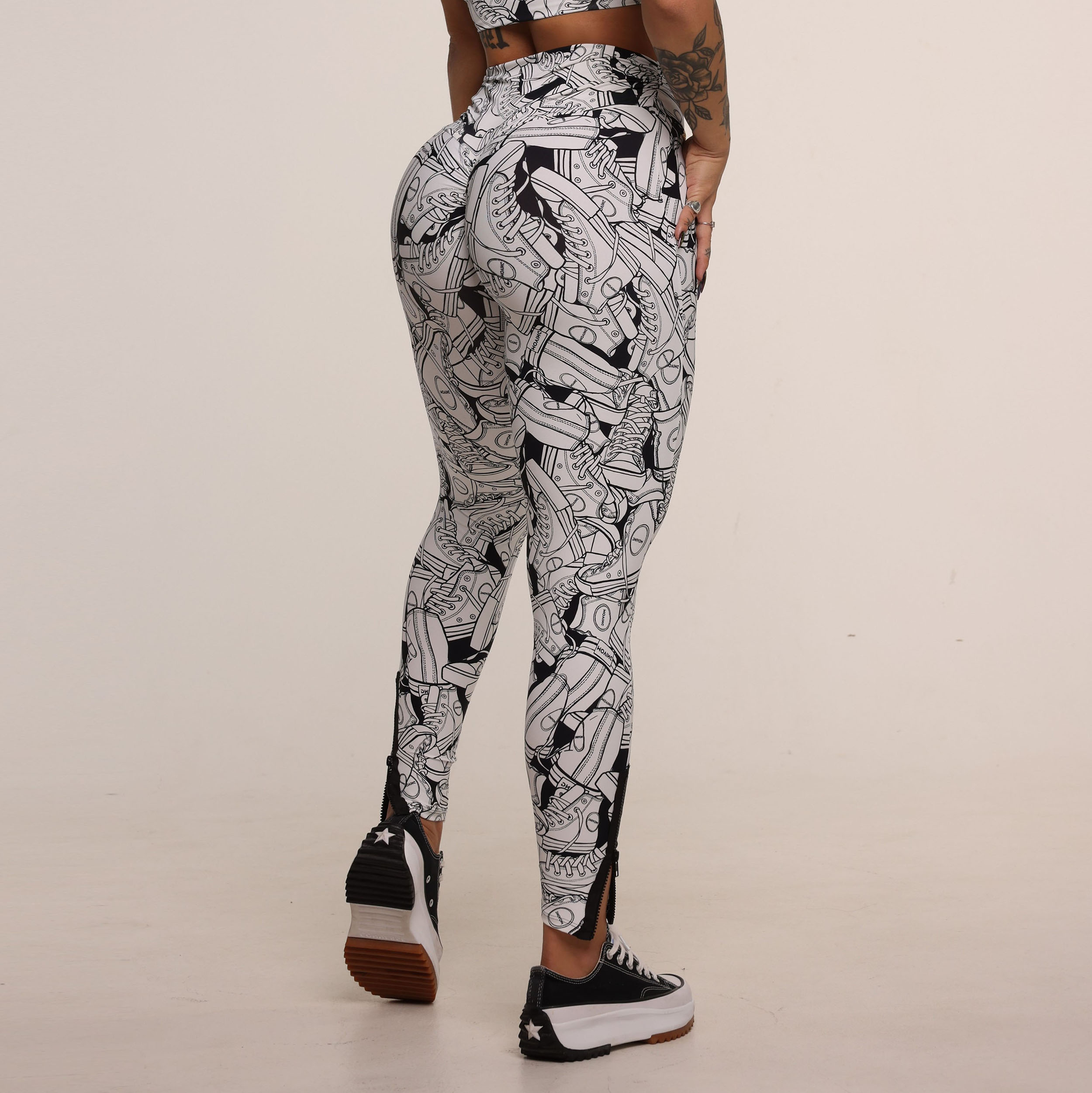 LEGGING HYPE EMPINA BUMBUM SNEAKERS WHITE EXCLUSIVA - Imagem 7
