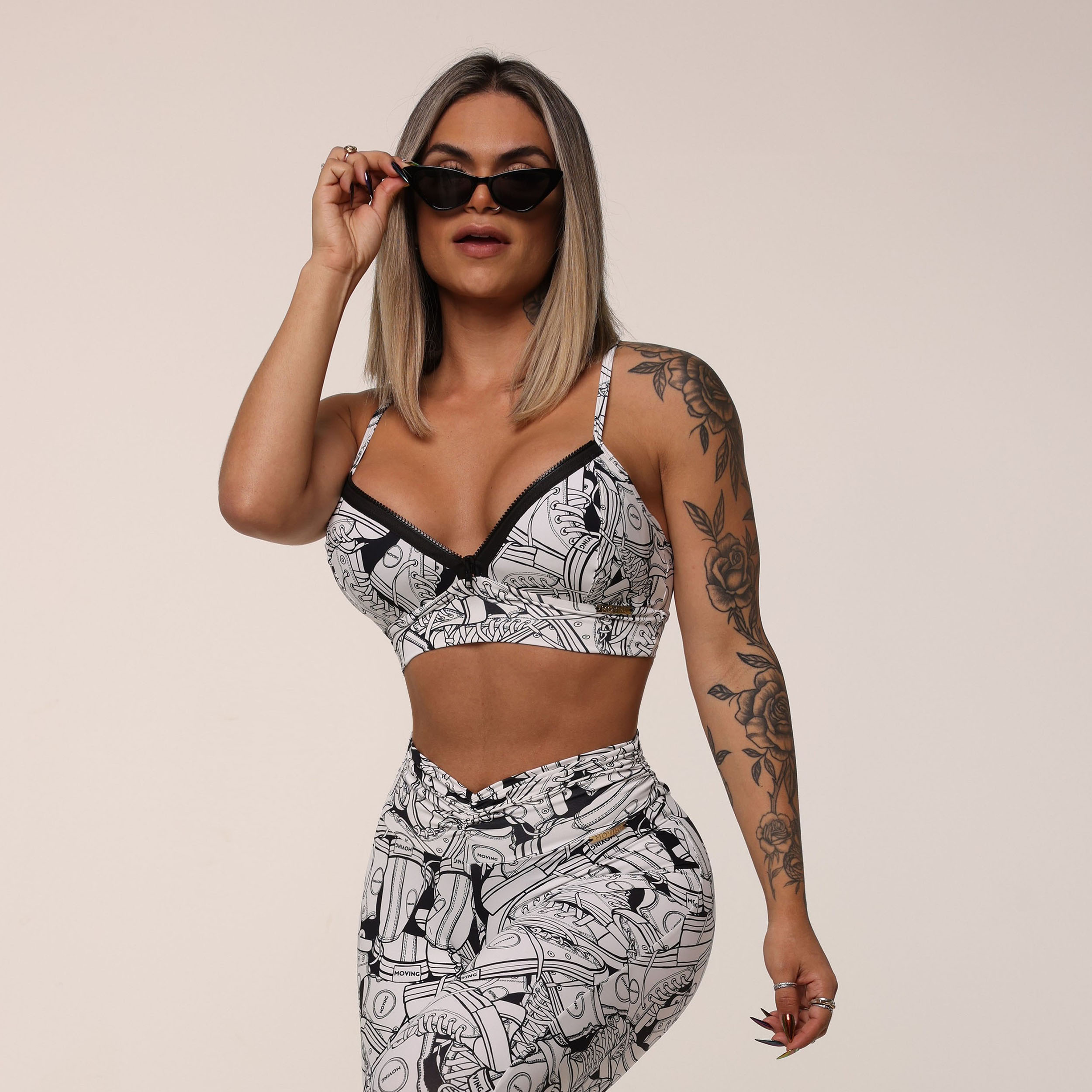 LEGGING HYPE EMPINA BUMBUM SNEAKERS WHITE EXCLUSIVA - Imagem 9