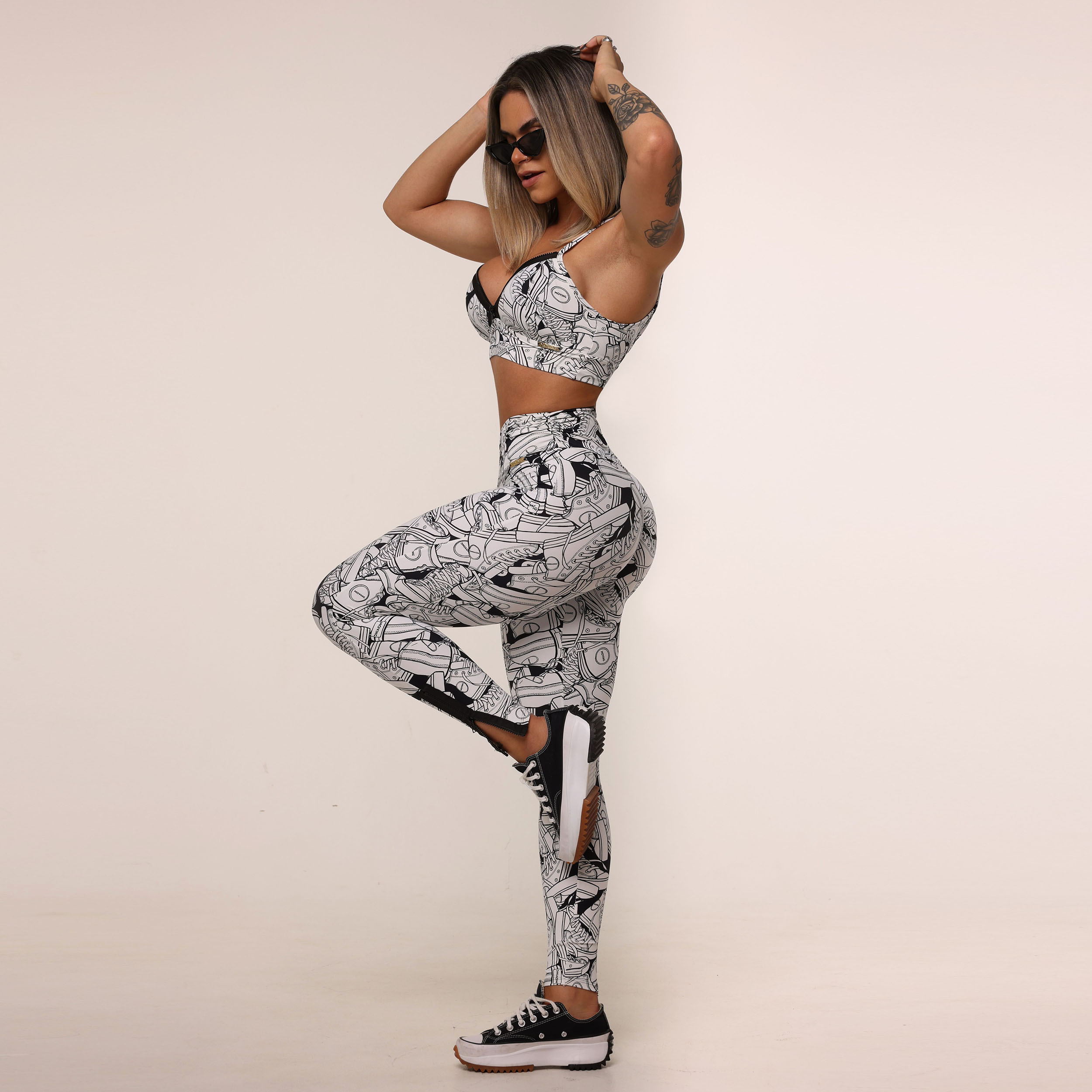 LEGGING HYPE EMPINA BUMBUM SNEAKERS WHITE EXCLUSIVA - Imagem 10