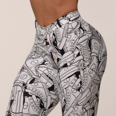 LEGGING PREPPY EMPINA BUMBUM SNEAKERS WHITE EXCLUSIVA