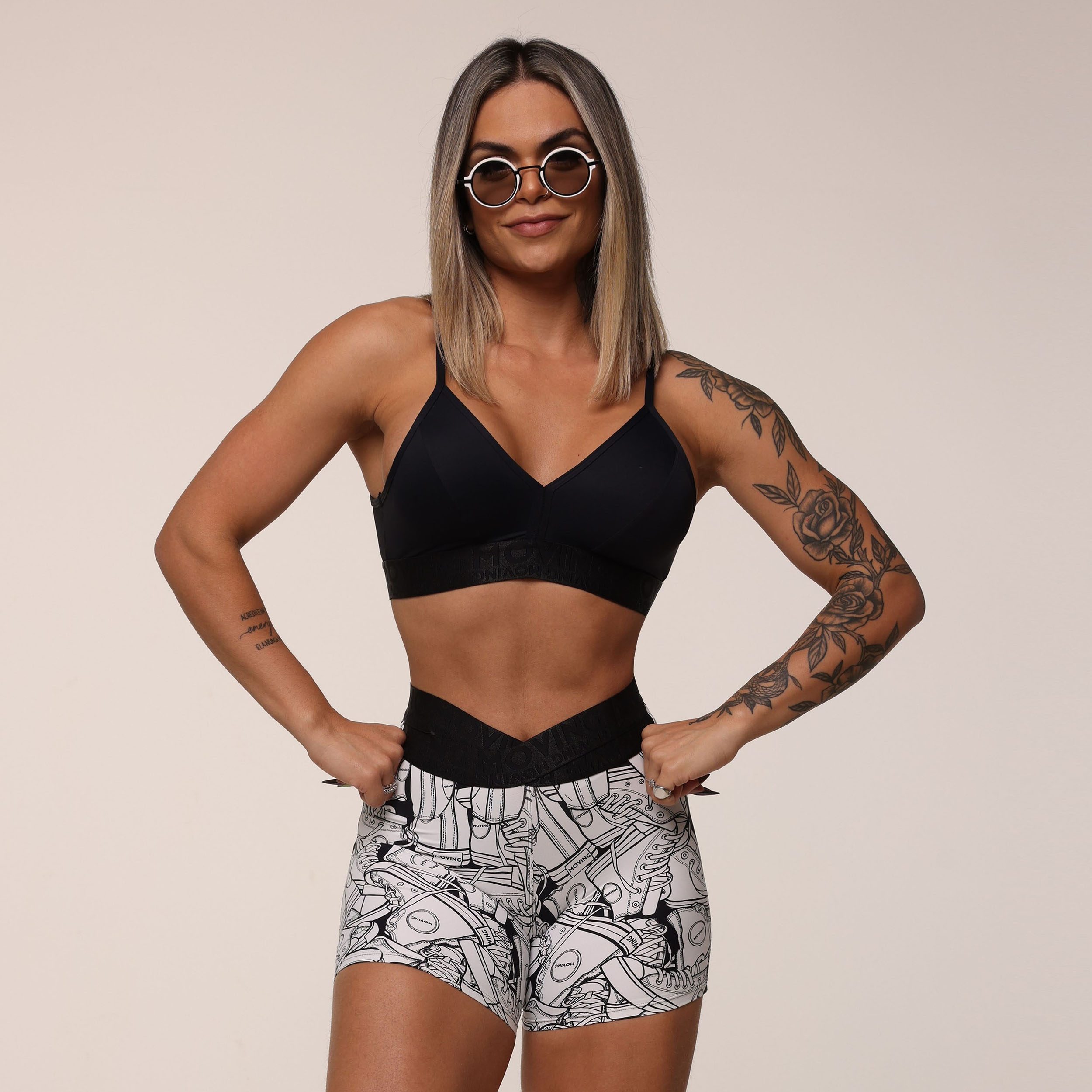 SHORT HIT SNEAKERS WHITE EXCLUSIVA - Imagem 4