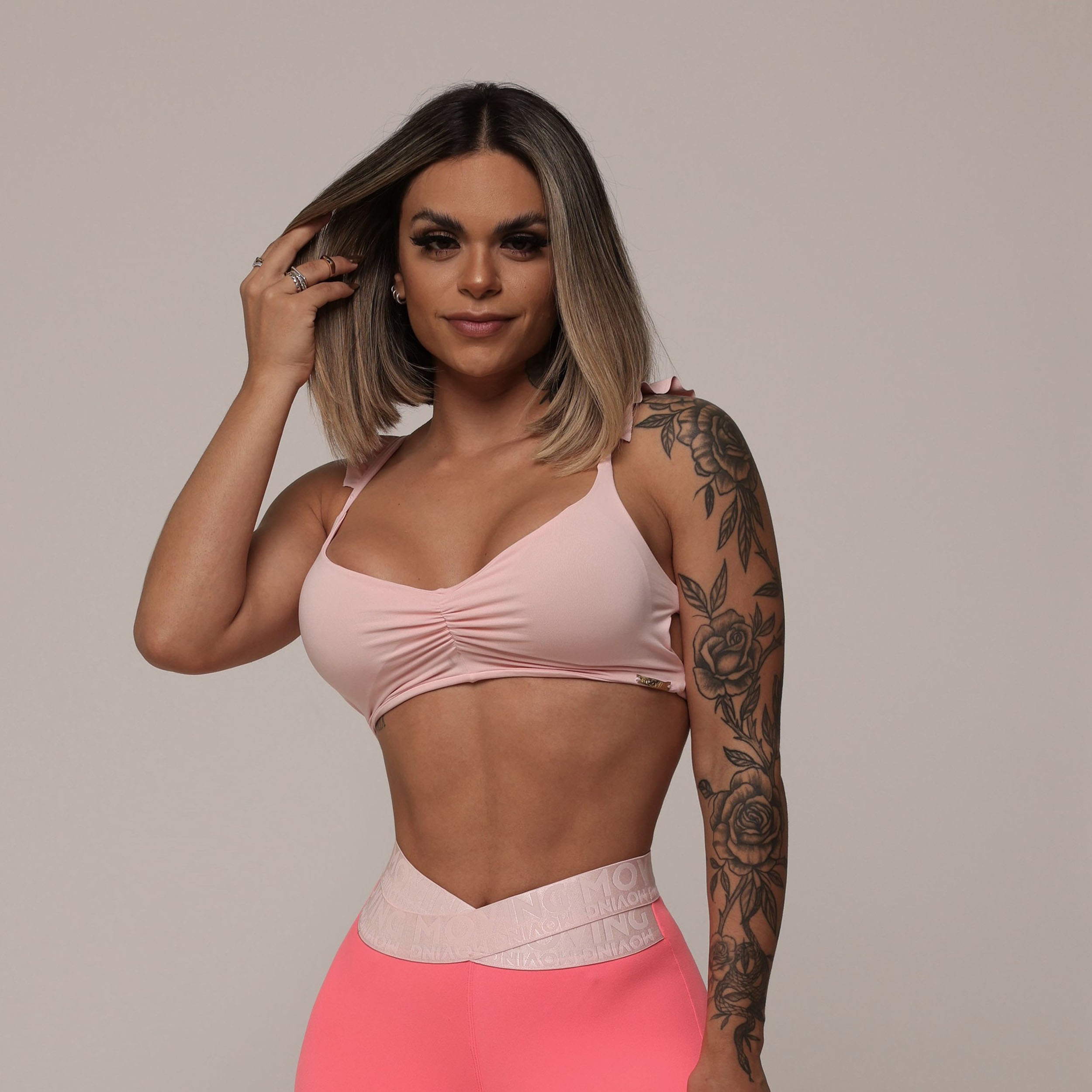 TOP BUTTERFLY BLUSH - Imagem 4