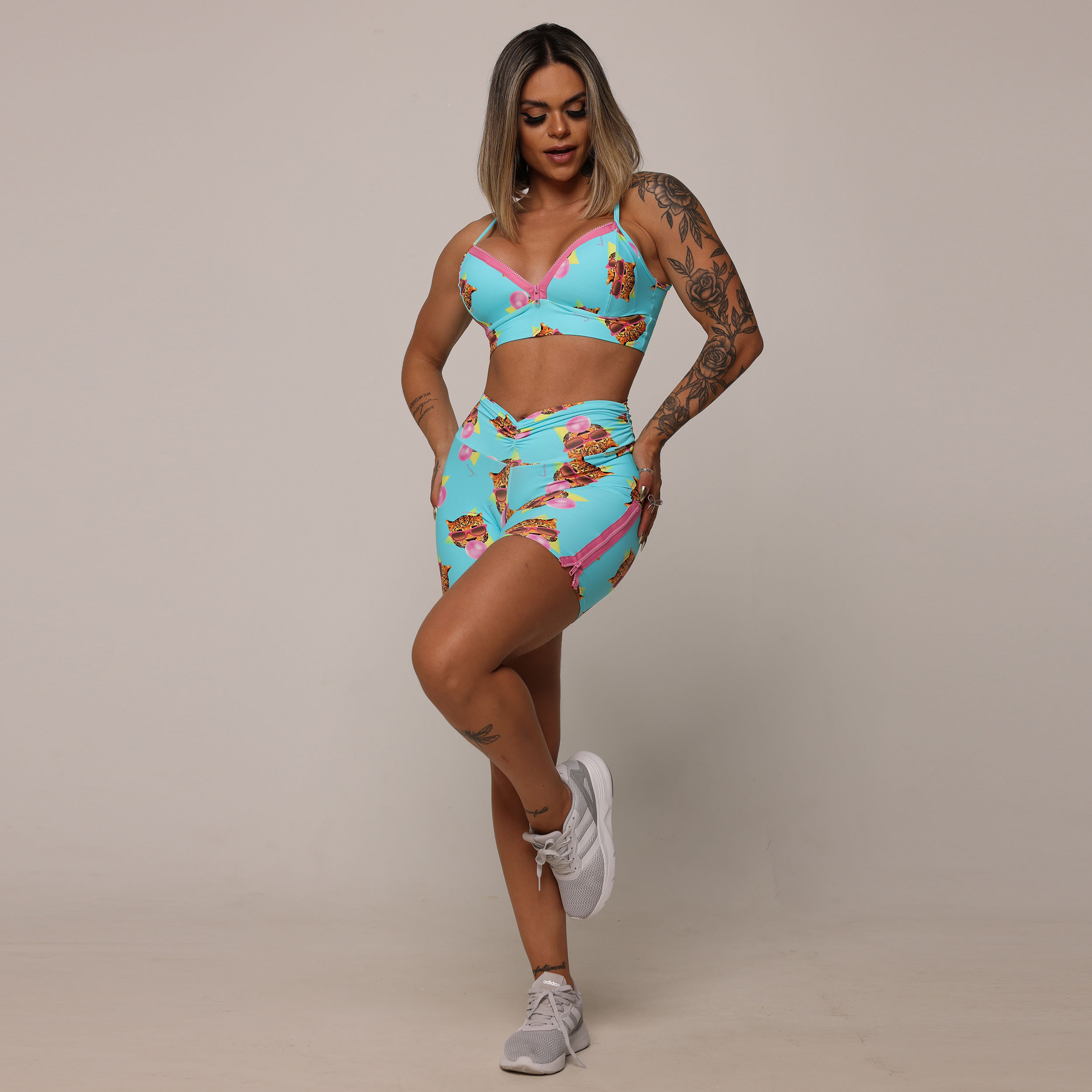 SHORT HYPE EMPINA BUMBUM CHICLE EXCLUSIVA - Imagem 6