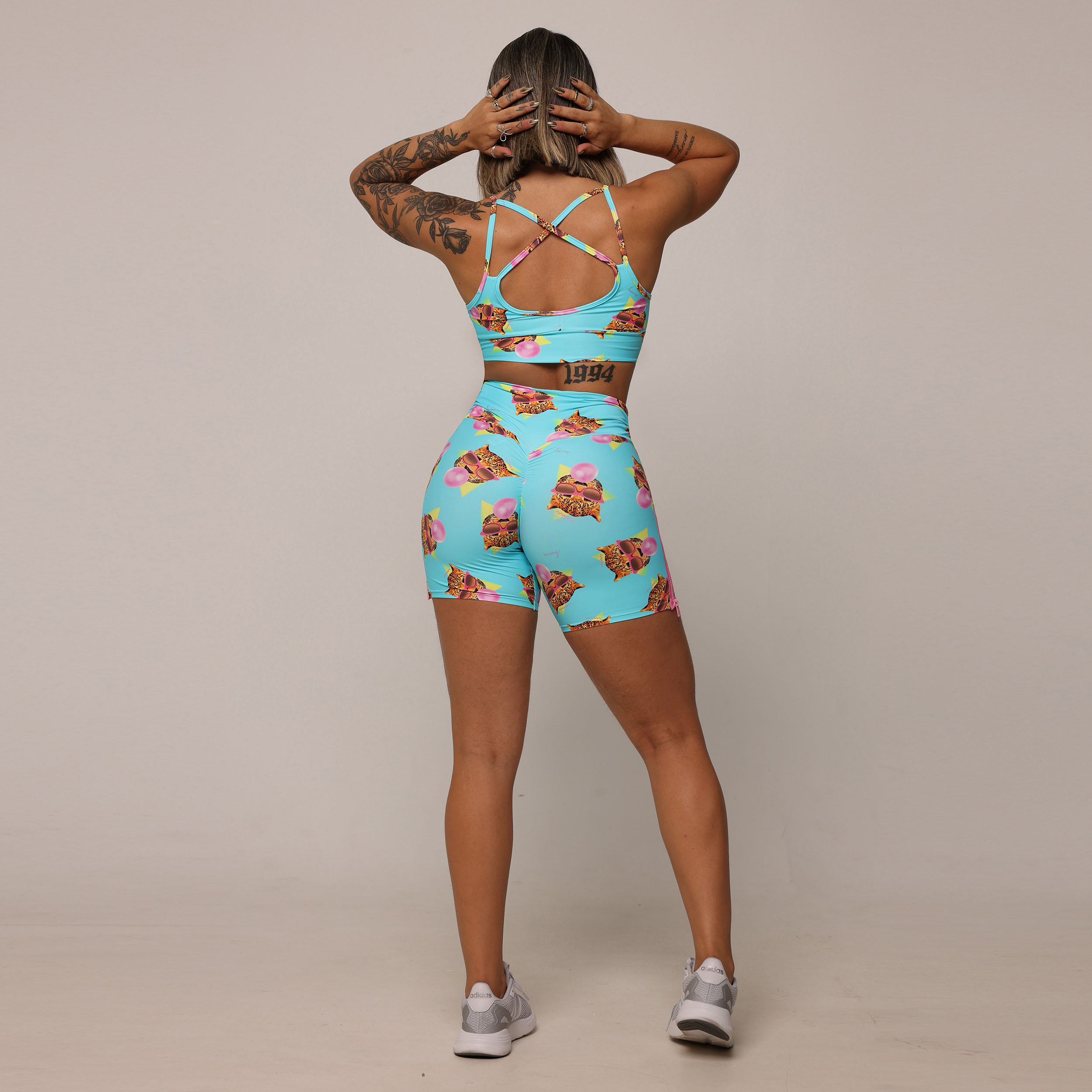 SHORT HYPE EMPINA BUMBUM CHICLE EXCLUSIVA - Imagem 7