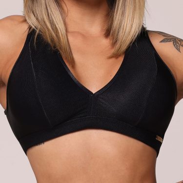 TOP EGEO GLOSSY PRETO