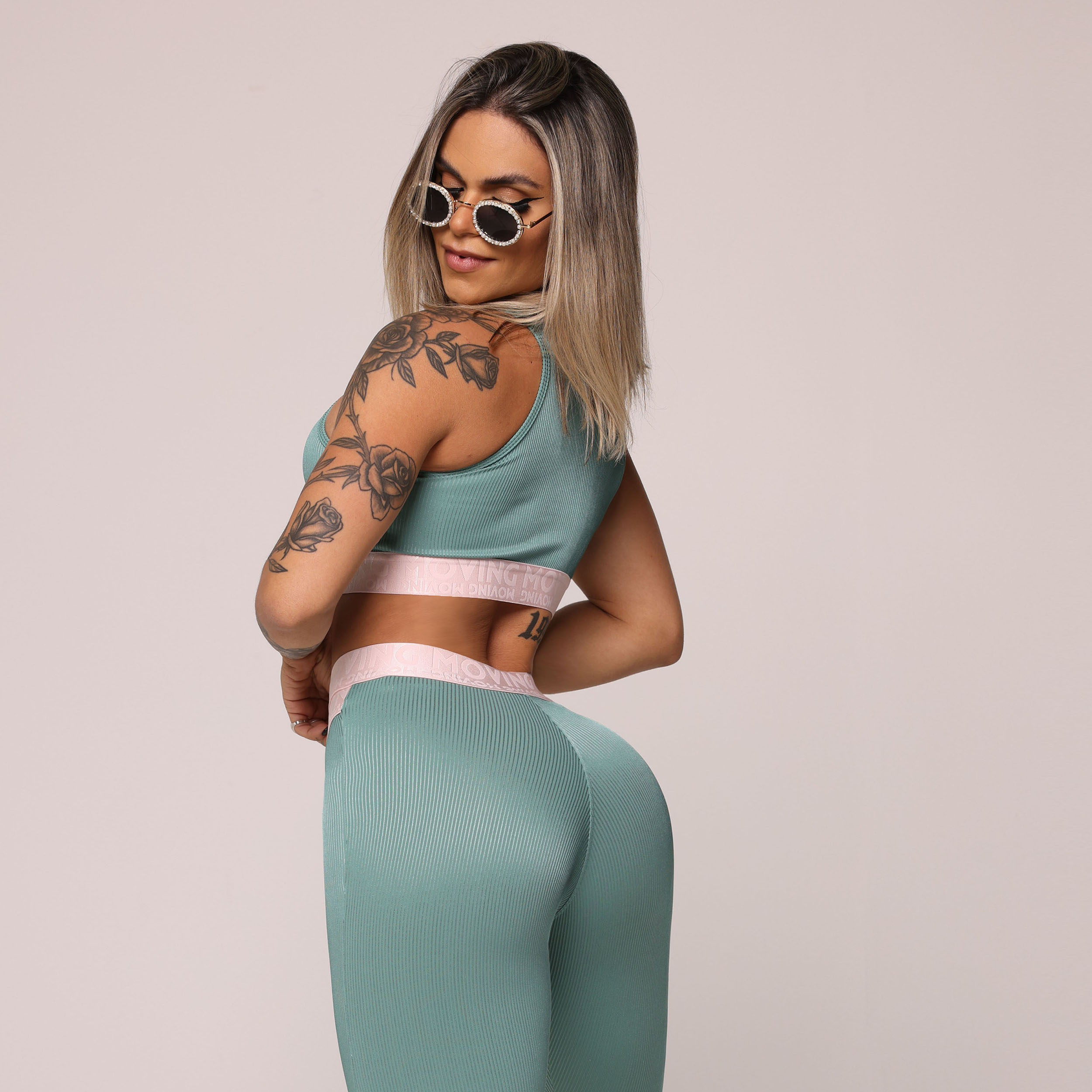 LEGGING HIT COMUM JACQUARD 3D CANDY - Imagem 6