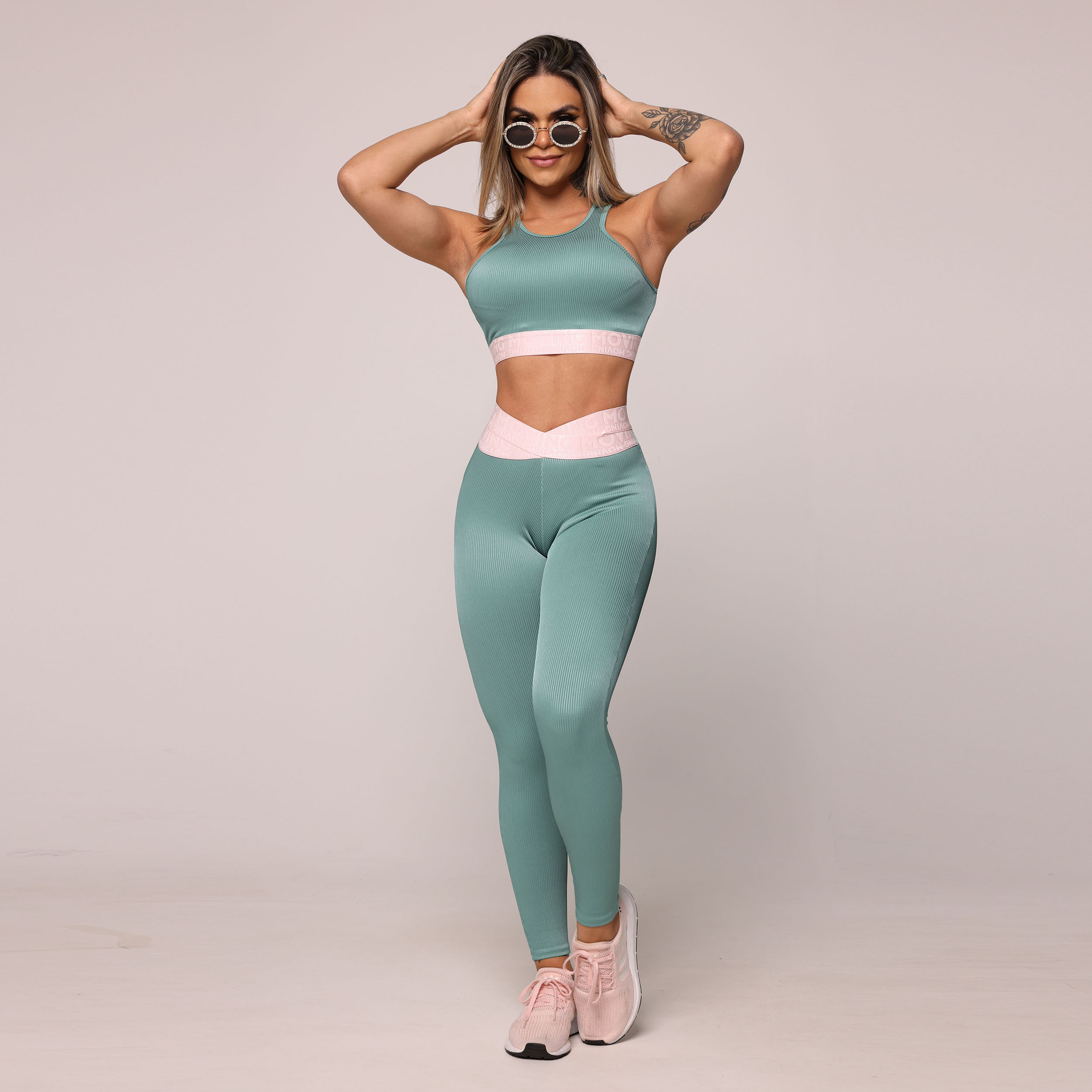 LEGGING HIT COMUM JACQUARD 3D CANDY - Imagem 8