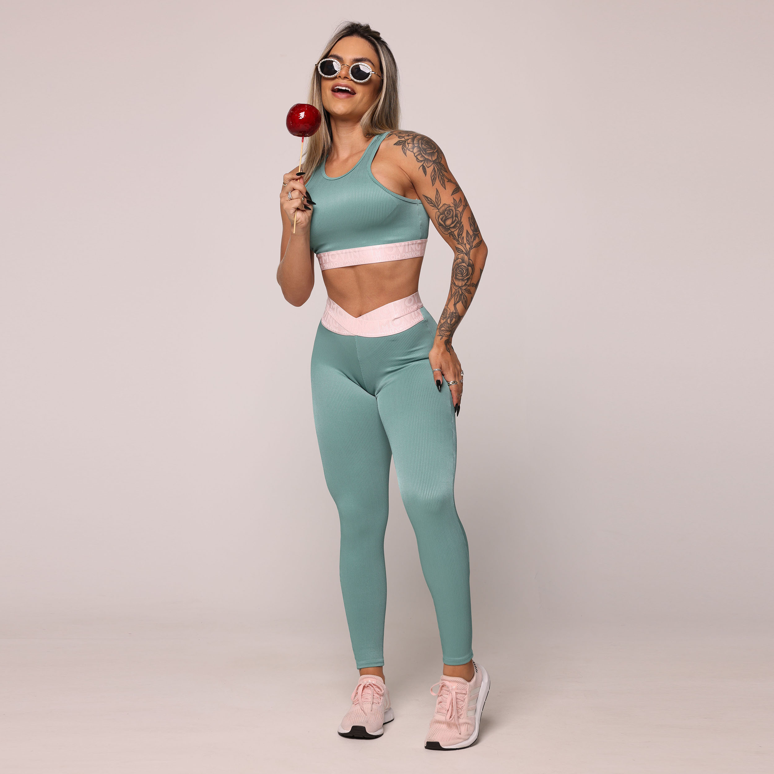 LEGGING HIT COMUM JACQUARD 3D CANDY - Imagem 10