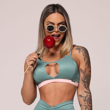 TOP FLORENÇA JACQUARD 3D CANDY