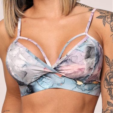TOP STRAPPY MARBLE EXCLUSIVO