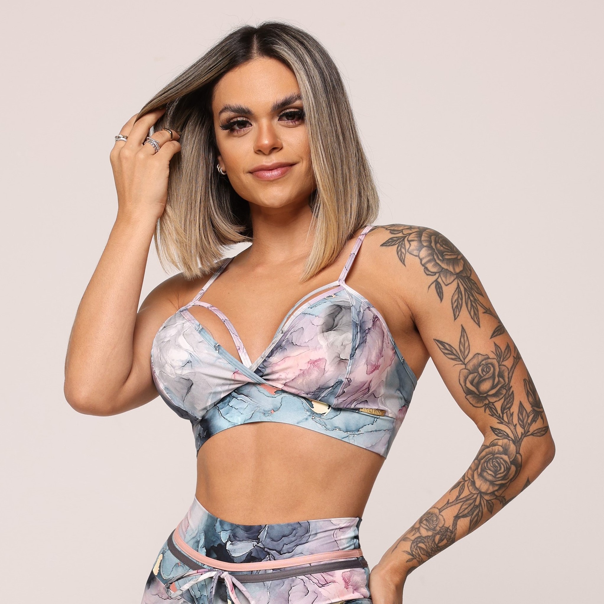 TOP STRAPPY MARBLE EXCLUSIVO - Imagem 3